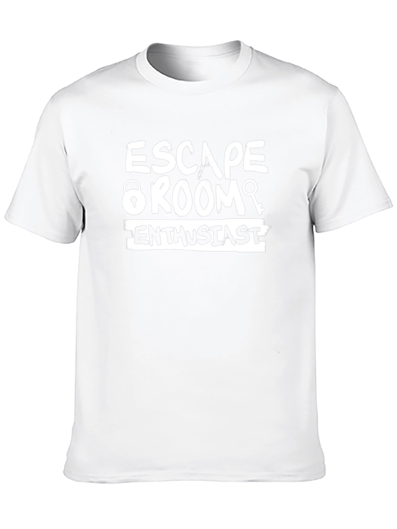 Escape Room Enthusiast Graphic T-Shirt - Black