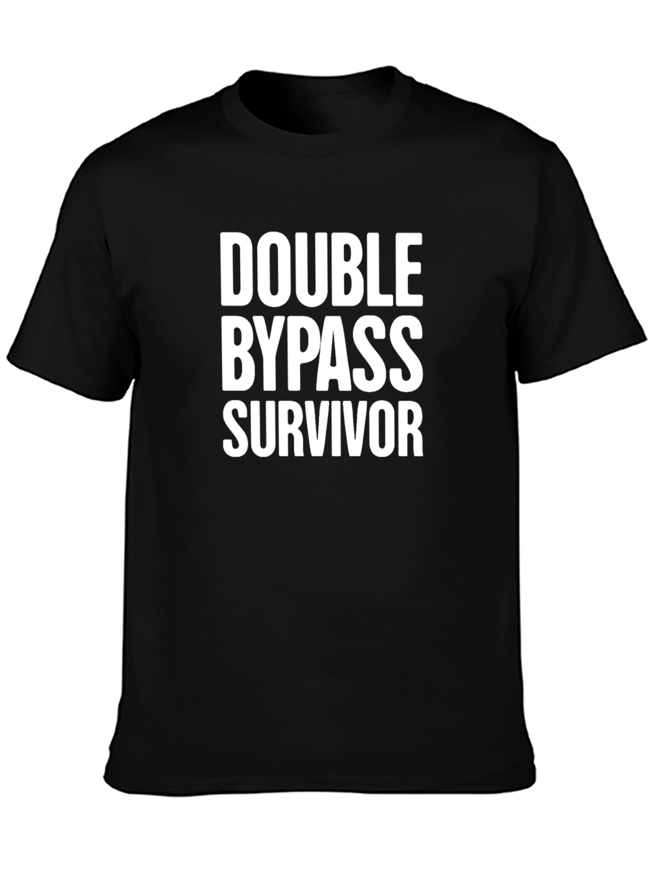 Double Bypass Survivor Tee - Heart Health Awareness