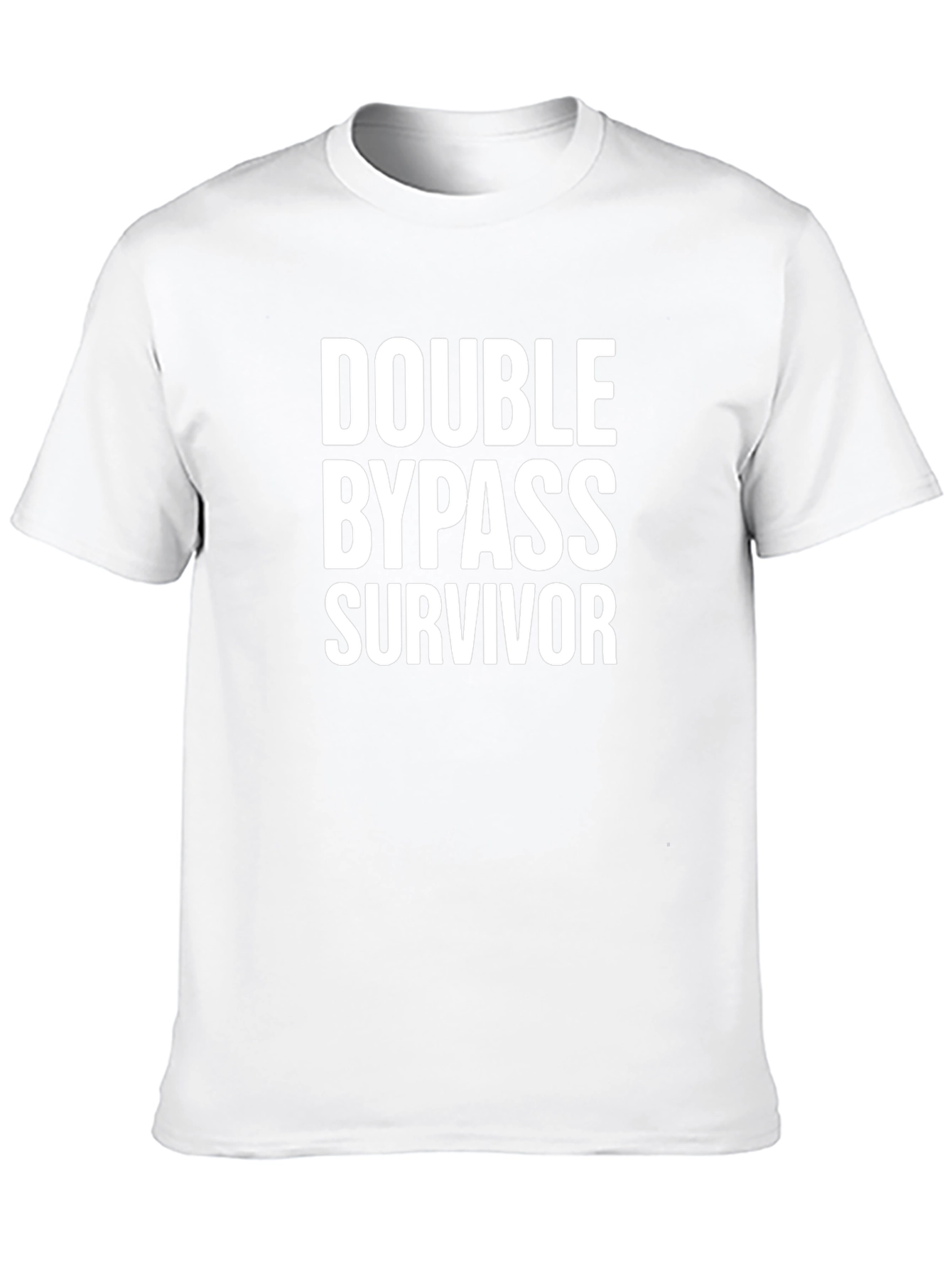 Double Bypass Survivor Tee - Heart Health Awareness