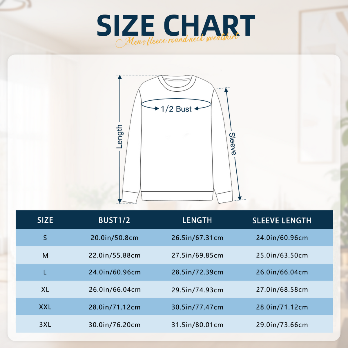 Minimal Snow Scene Winter Christmas Sweatshirt
