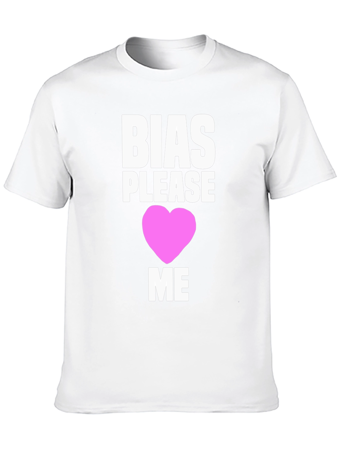 Bias Please Love Me Graphic Tee