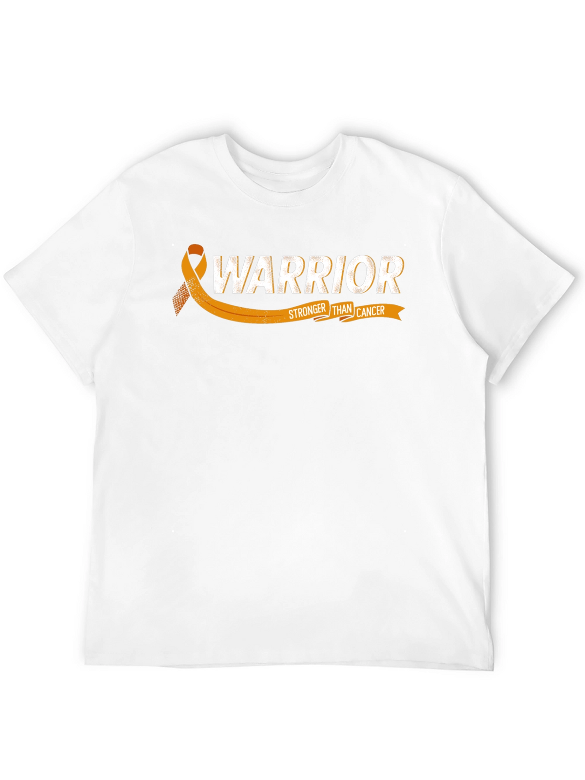 Warrior Stronger Than Cancer Awareness Ribbon T-Shirt
