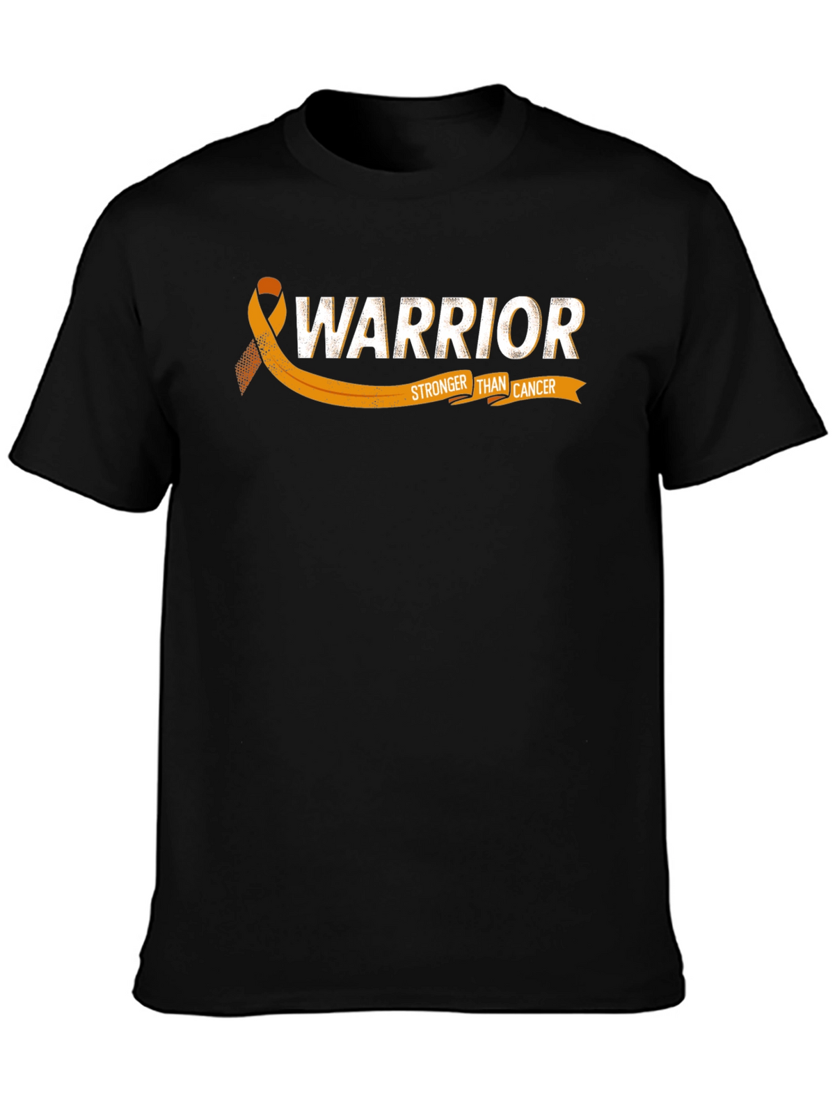 Warrior Stronger Than Cancer Awareness Ribbon T-Shirt