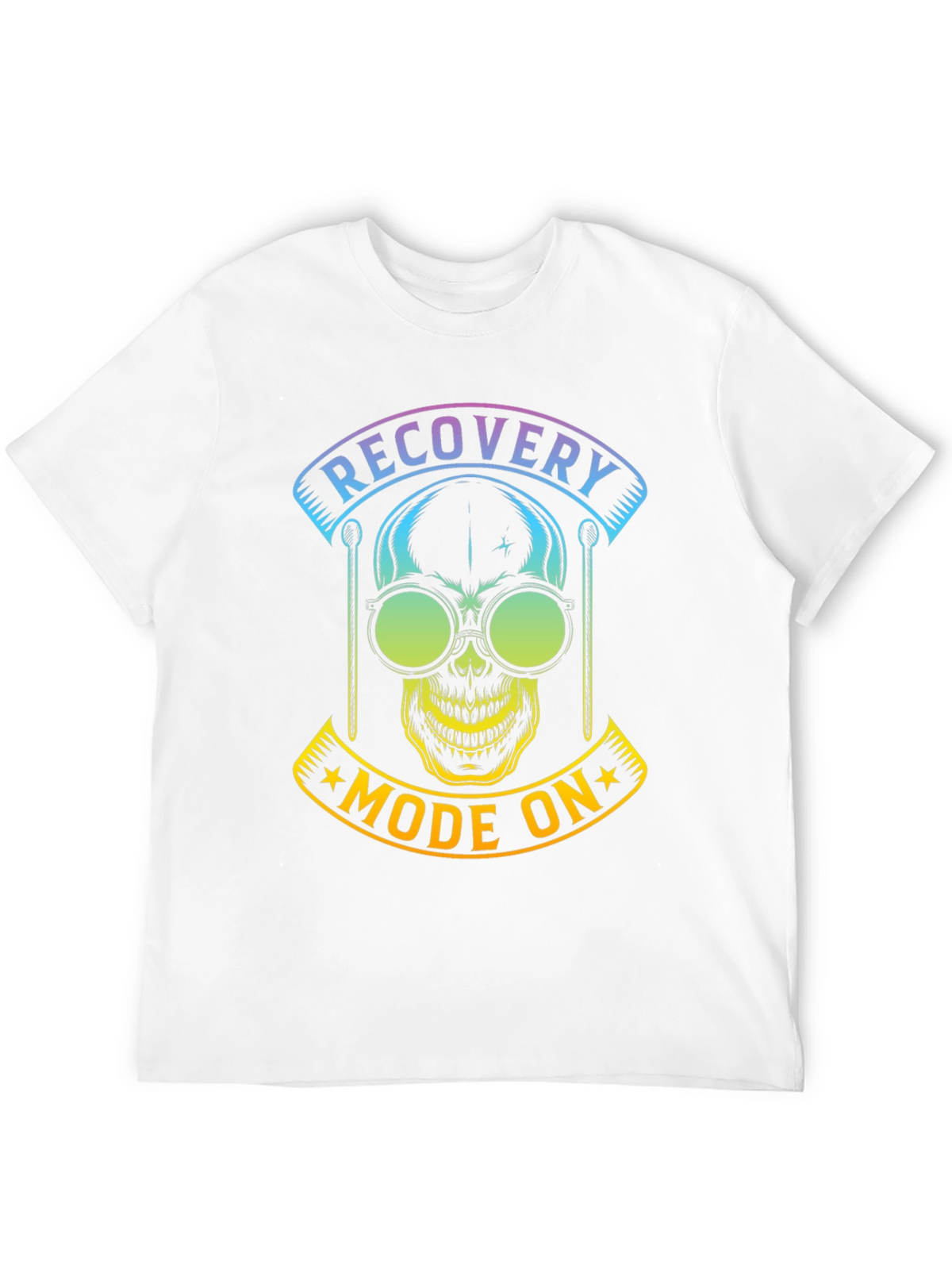 Recovery Mode On Skull T-Shirt