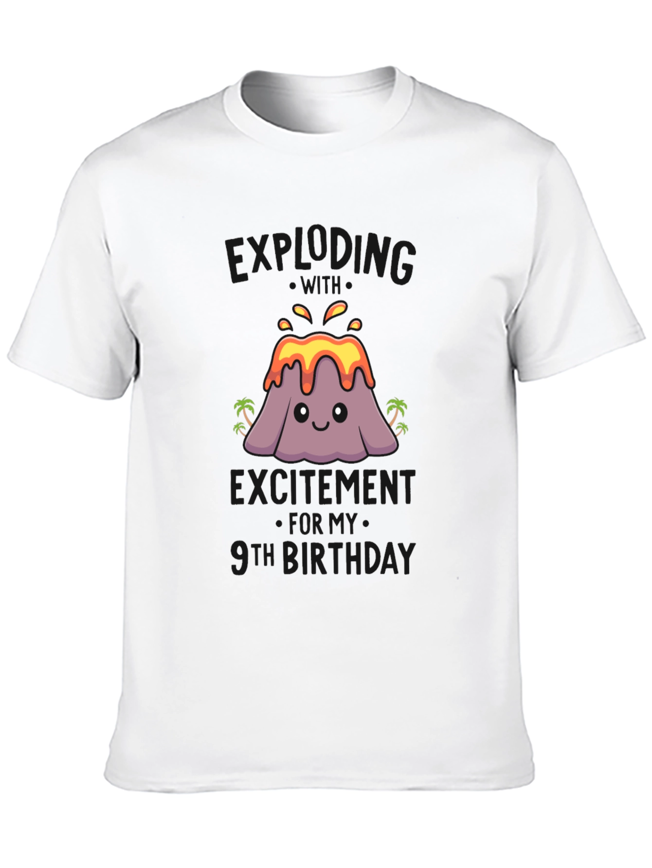 Volcano 9th Birthday T-Shirt