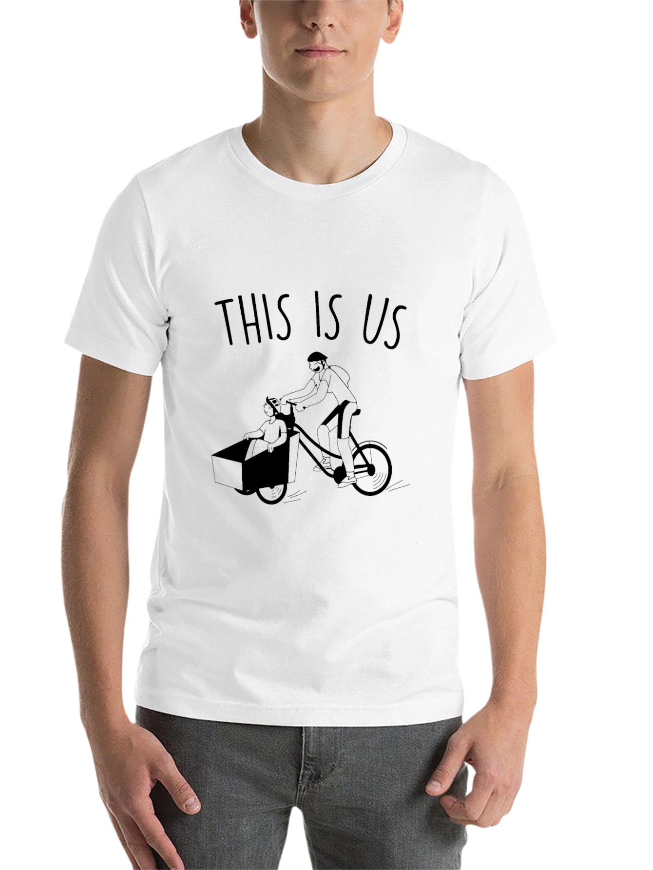 This Is Us Graphic Tee - Bike Design