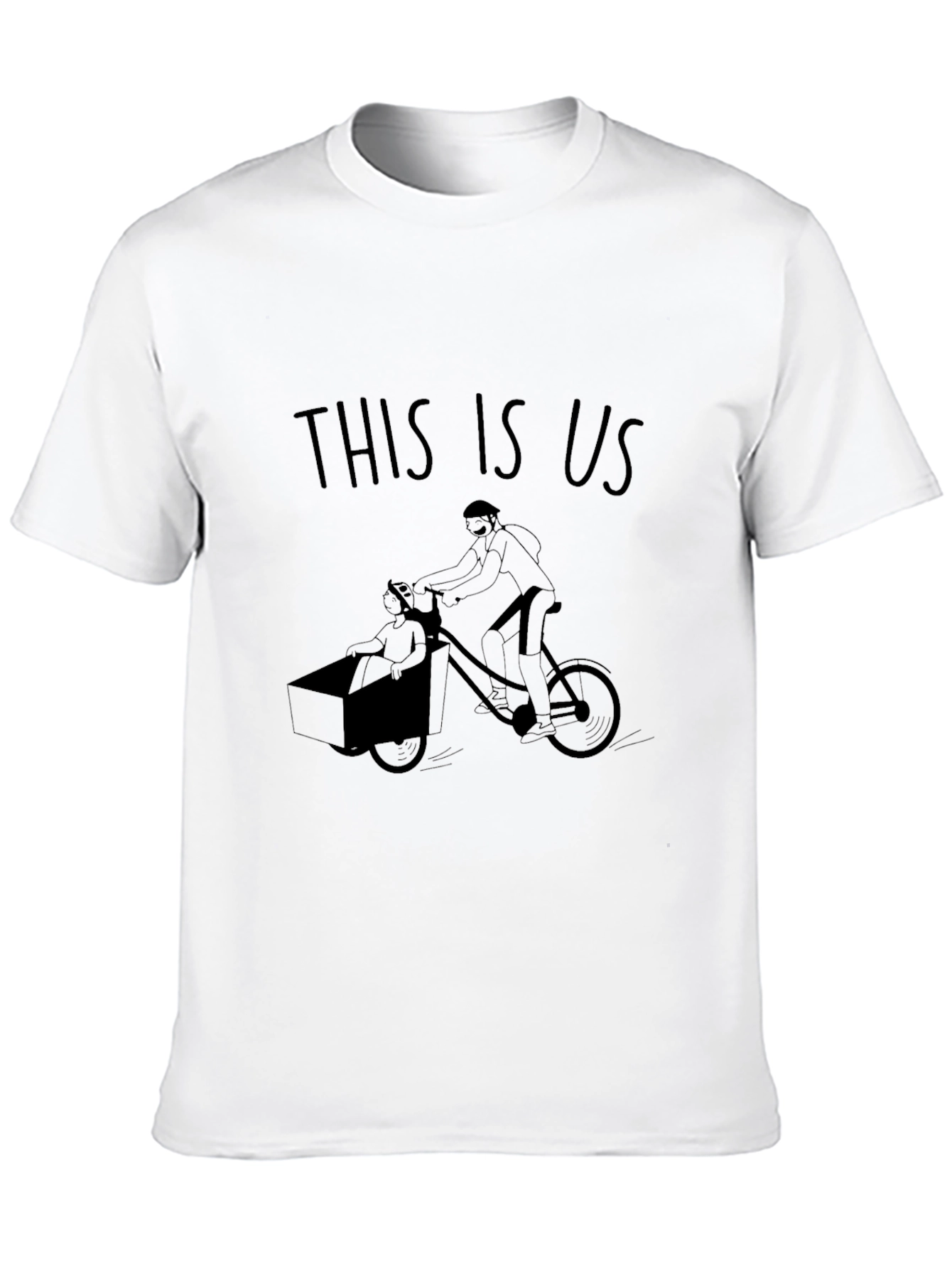 This Is Us Graphic Tee - Bike Design