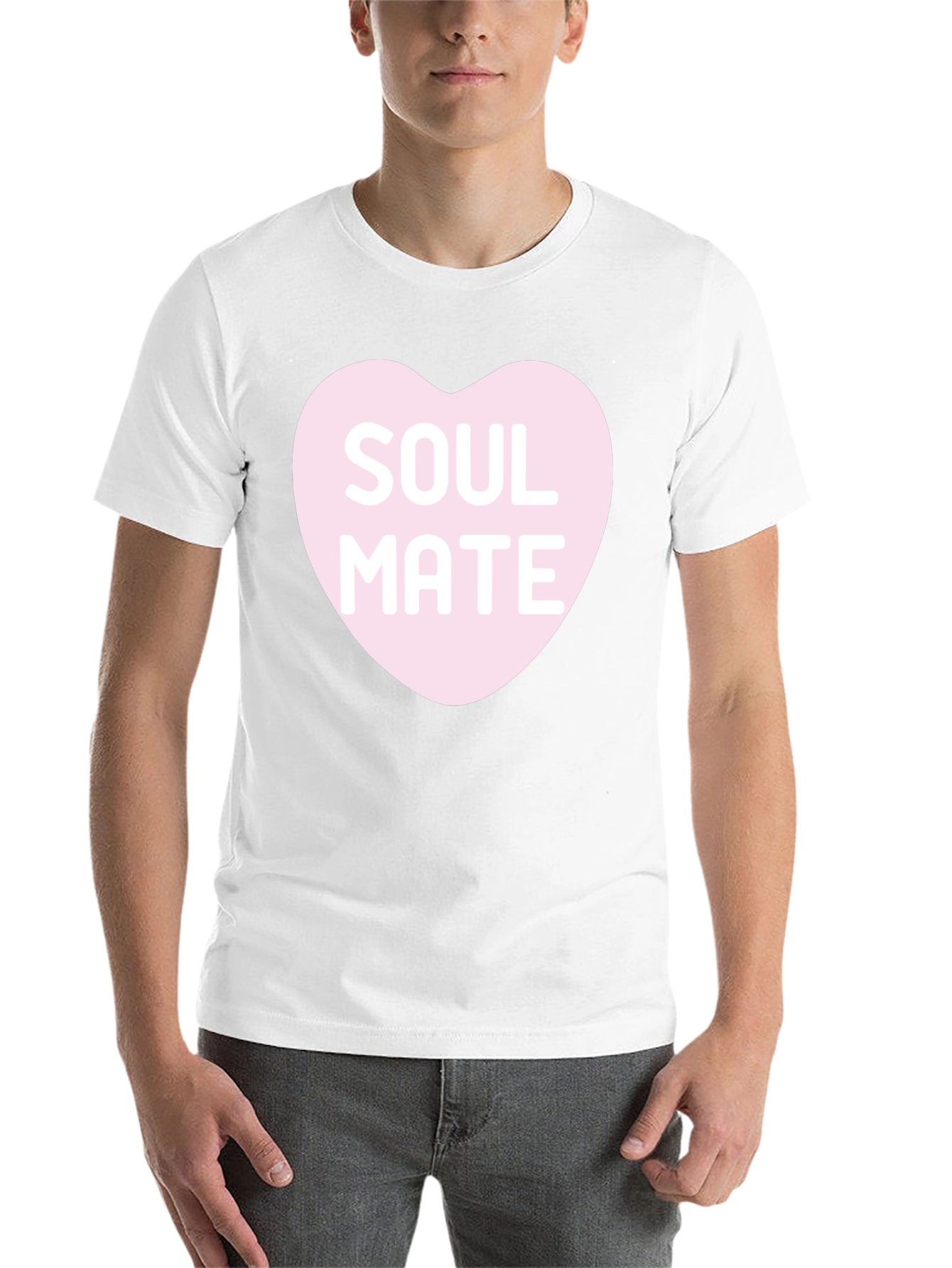 Soul Mate Heart Valentines Day T-Shirt
