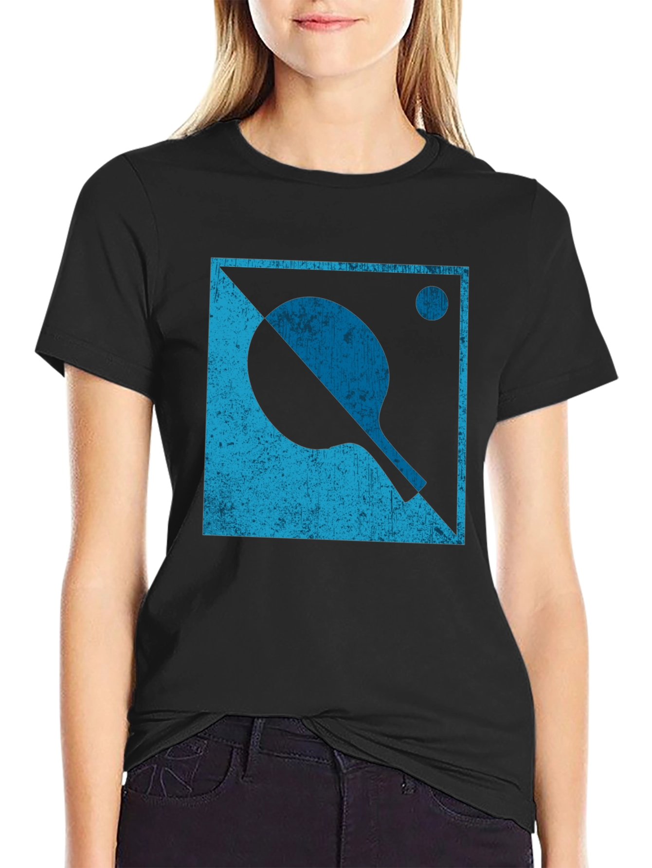 Retro Table Tennis Graphic Tee