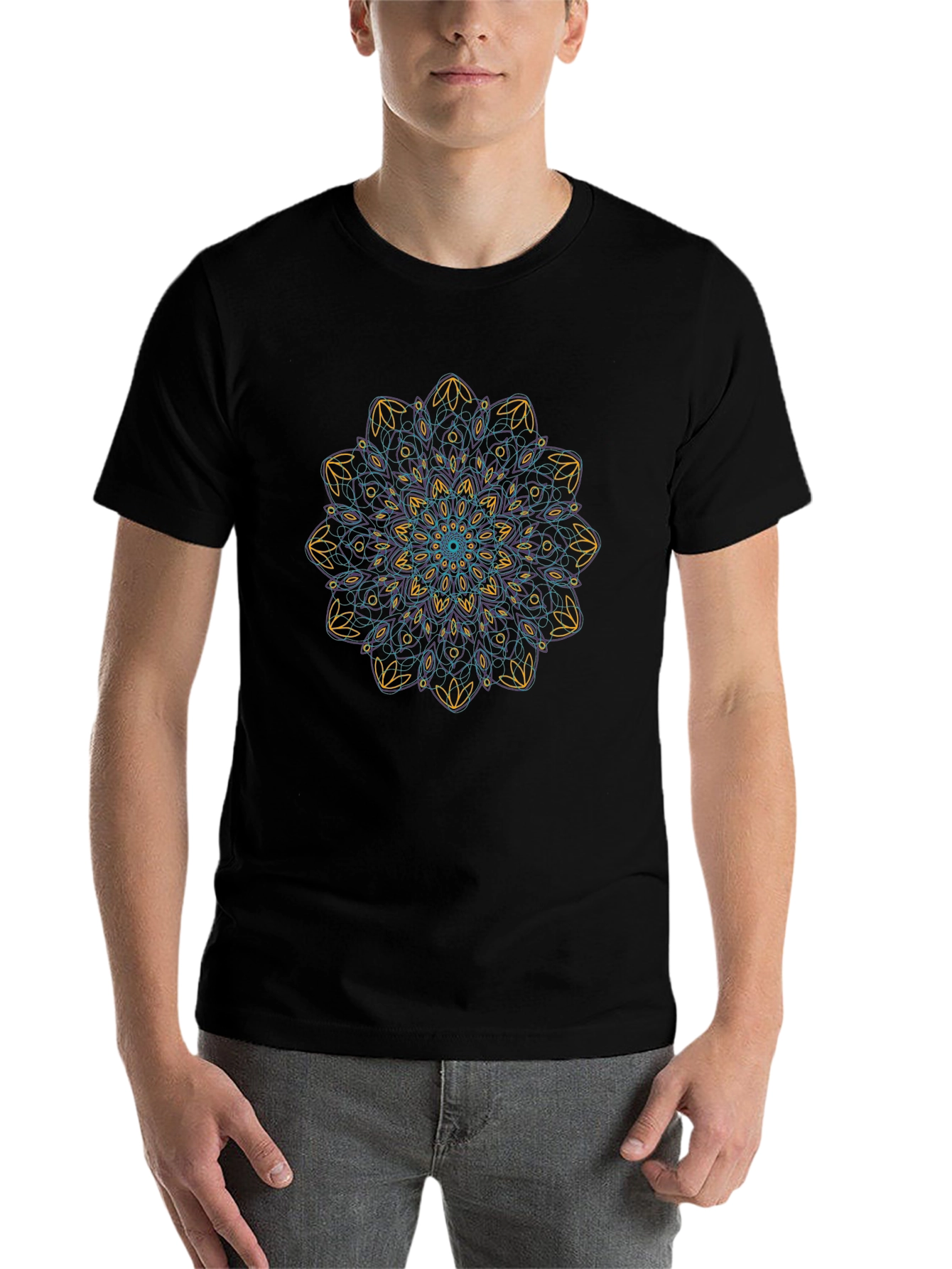 Mandala Art T-Shirt - Modern Graphic Tee