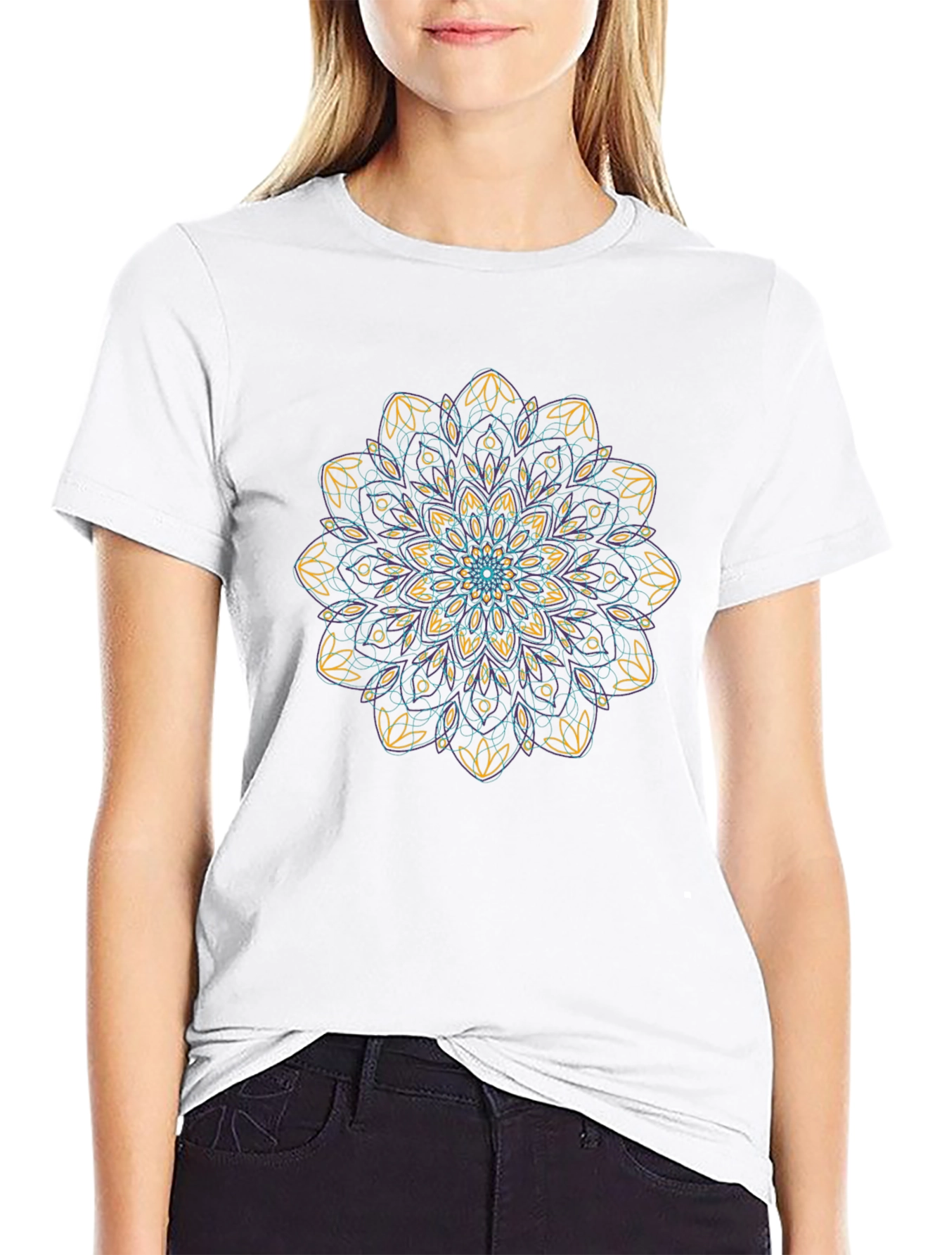 Mandala Art T-Shirt - Modern Graphic Tee