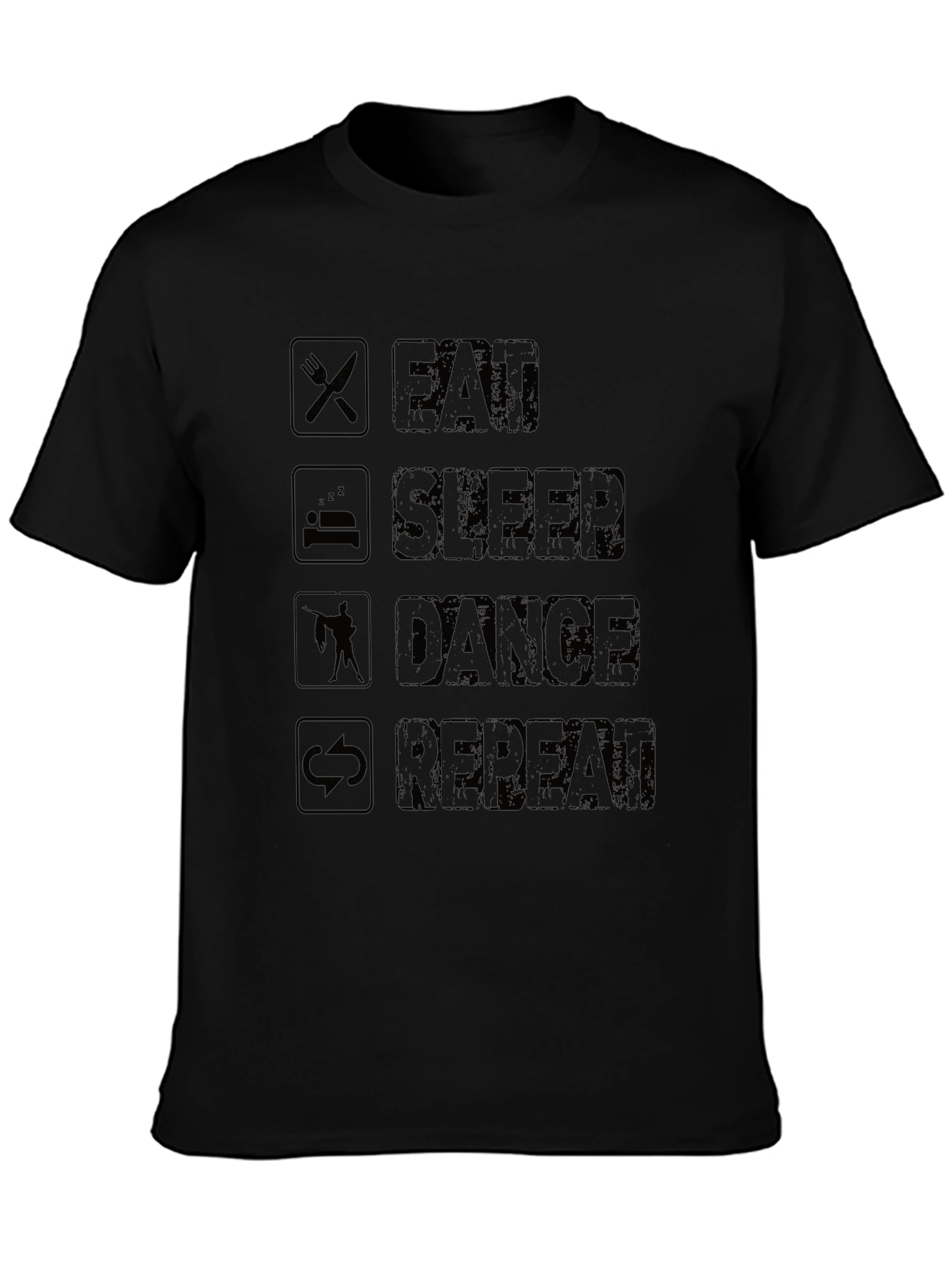 Eat Sleep Dance Repeat Graphic Tee