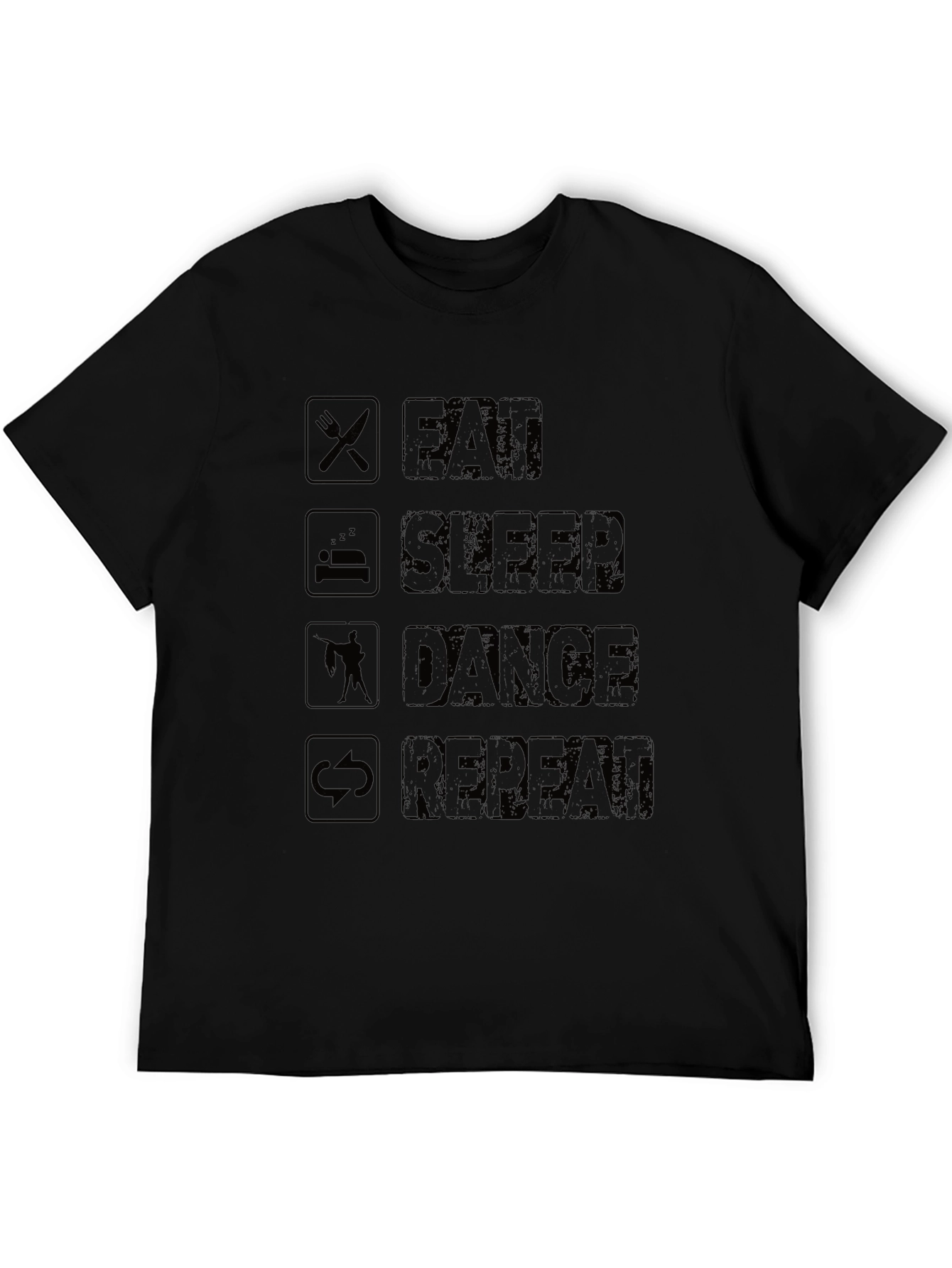 Eat Sleep Dance Repeat Graphic Tee