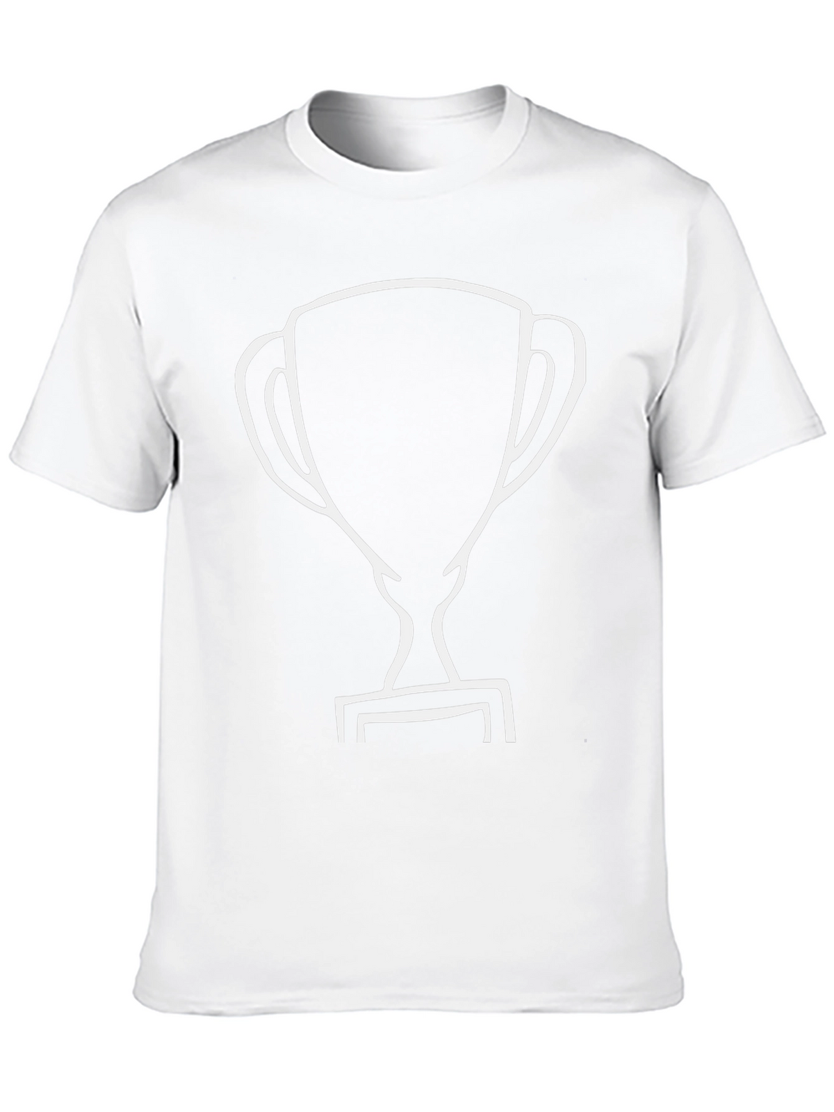 Black Trophy T-Shirt - Victory Style