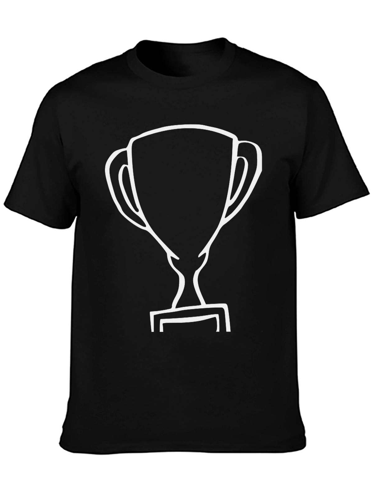 Black Trophy T-Shirt - Victory Style