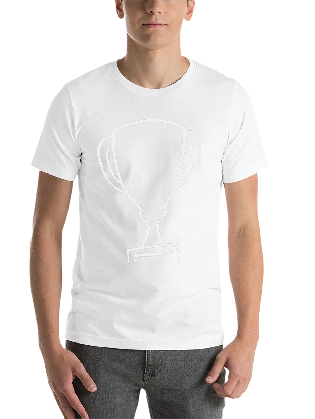 Black Trophy T-Shirt - Victory Style