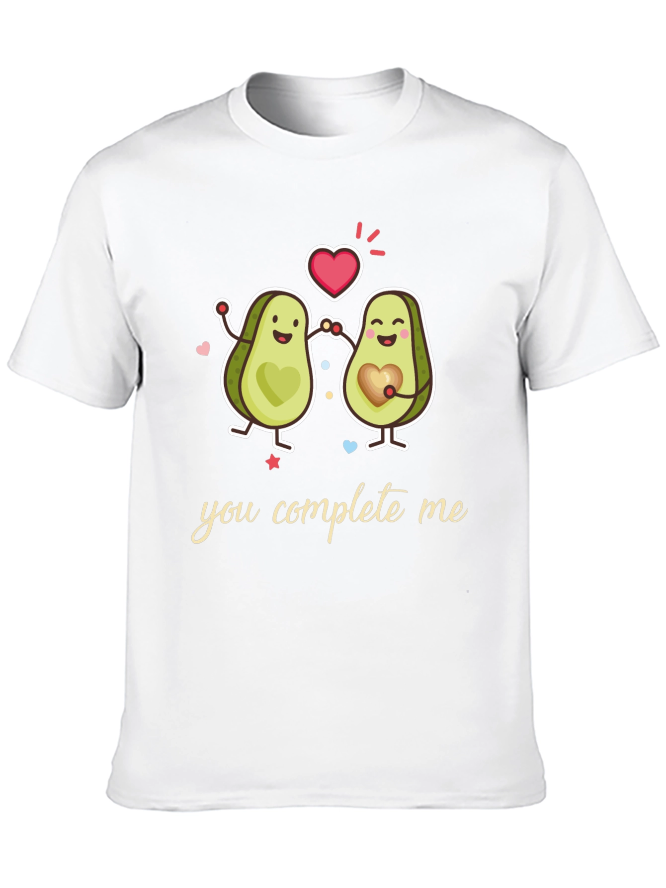 Avocado Couple T-Shirt - You Complete Me