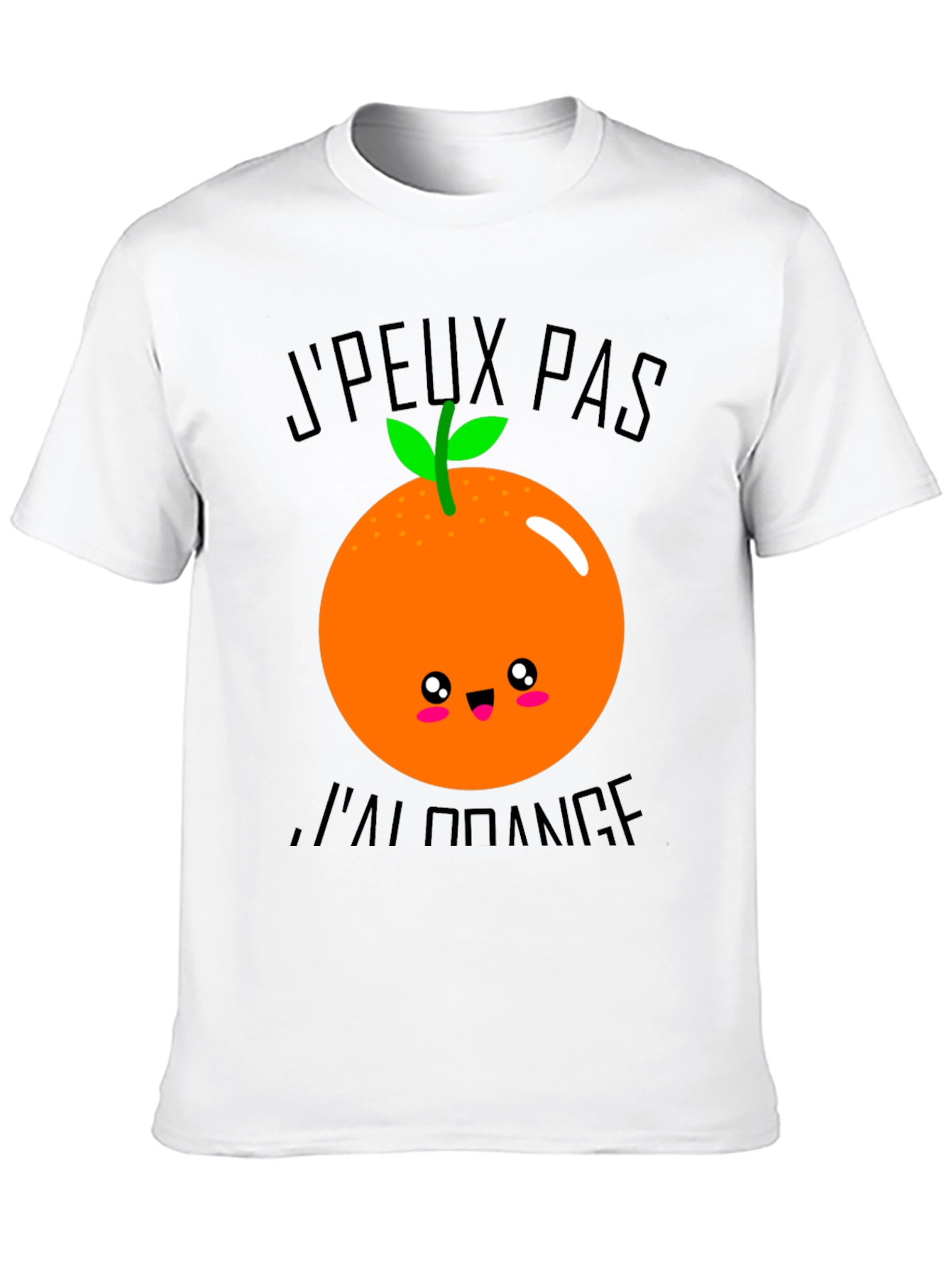 Funny Fruit Pun T-Shirt - Im All Orange