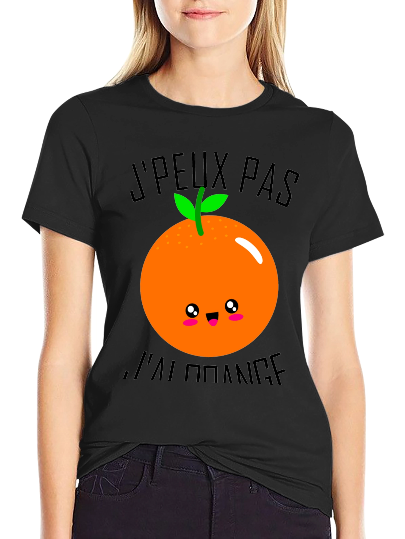 Funny Fruit Pun T-Shirt - Im All Orange