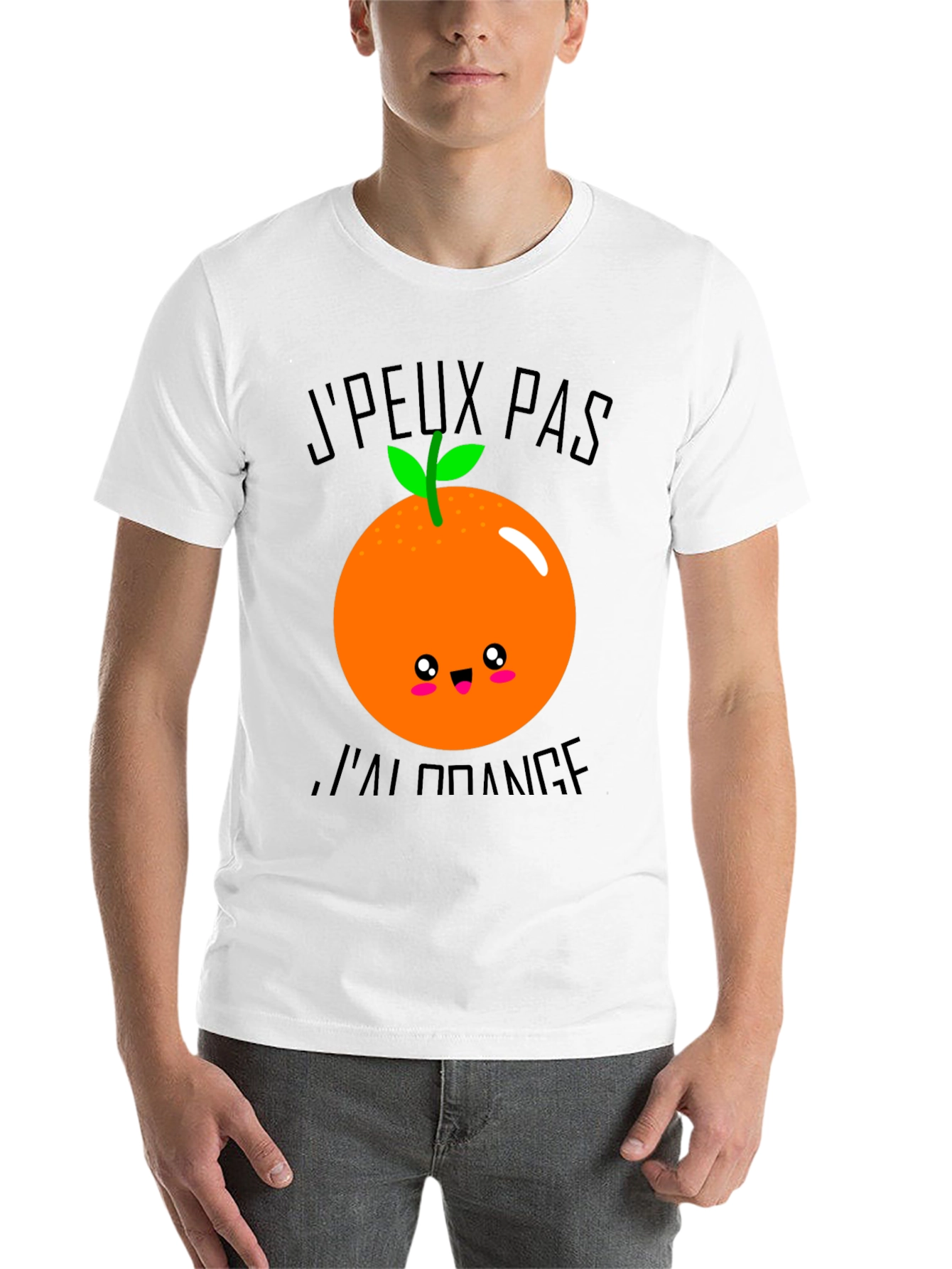 Funny Fruit Pun T-Shirt - Im All Orange