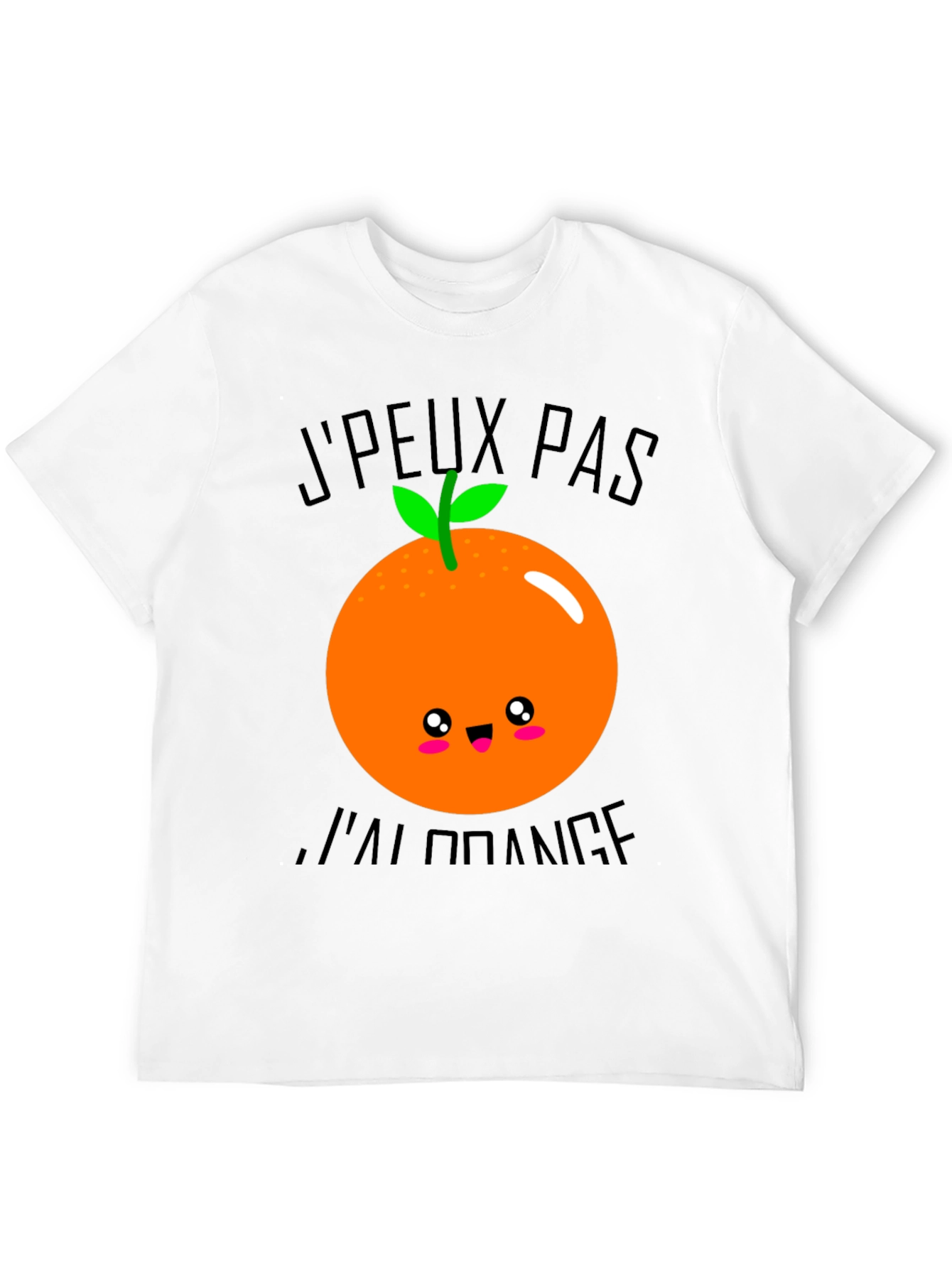 Funny Fruit Pun T-Shirt - Im All Orange