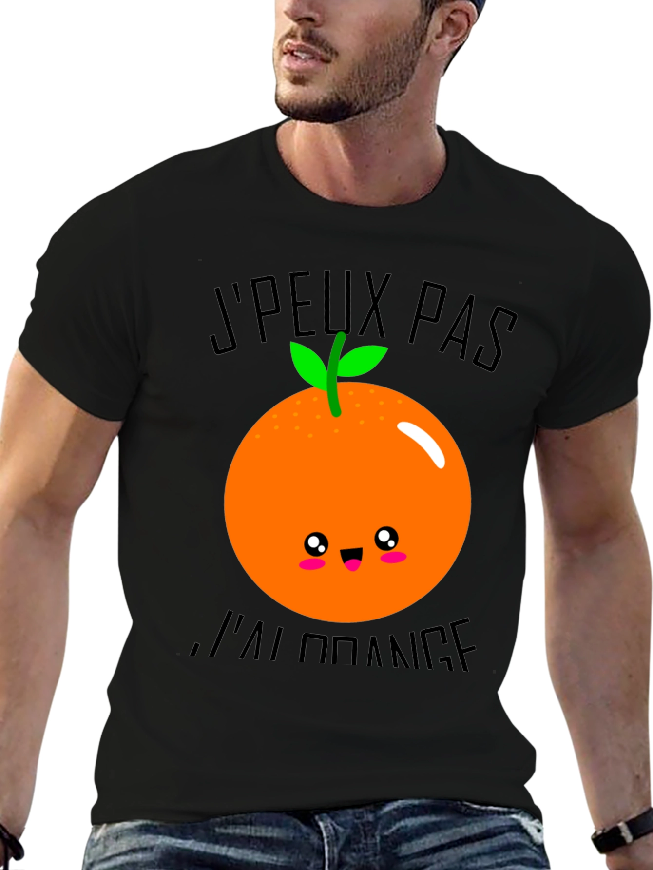 Funny Fruit Pun T-Shirt - Im All Orange
