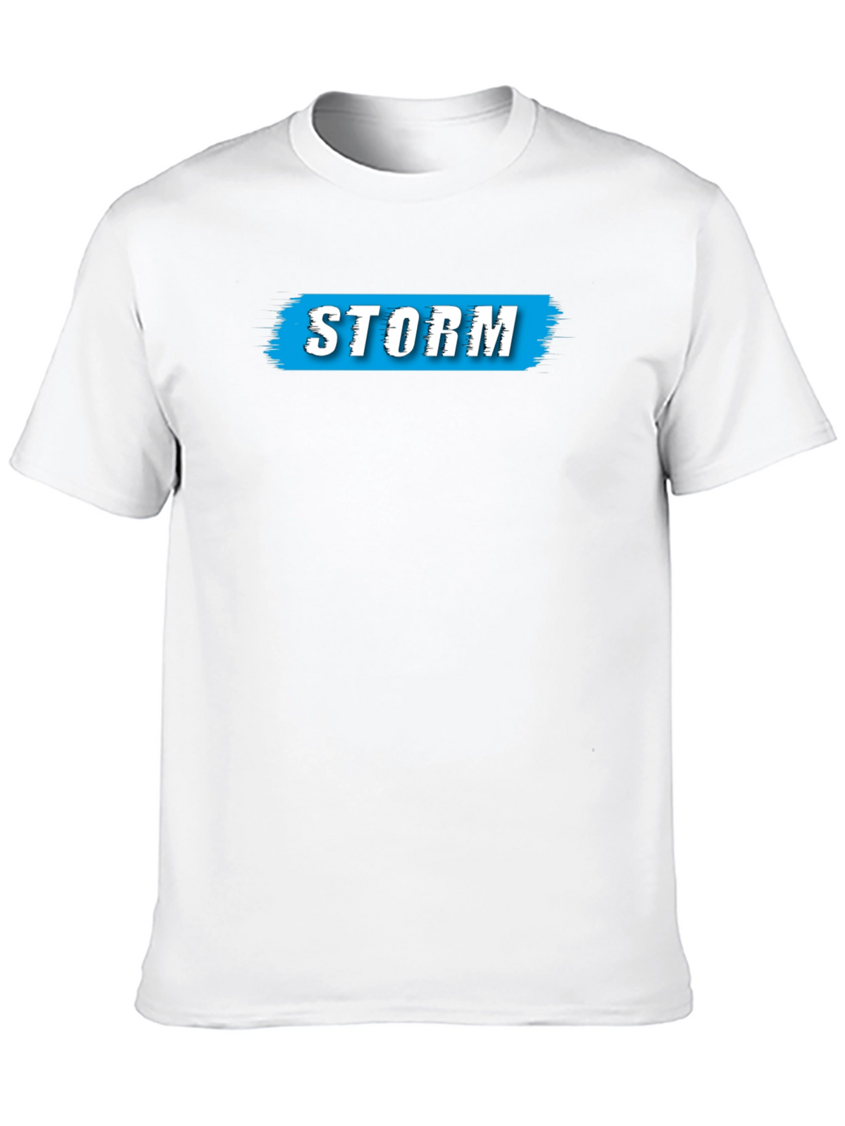 Storm Graphic Print Mens Black T-Shirt