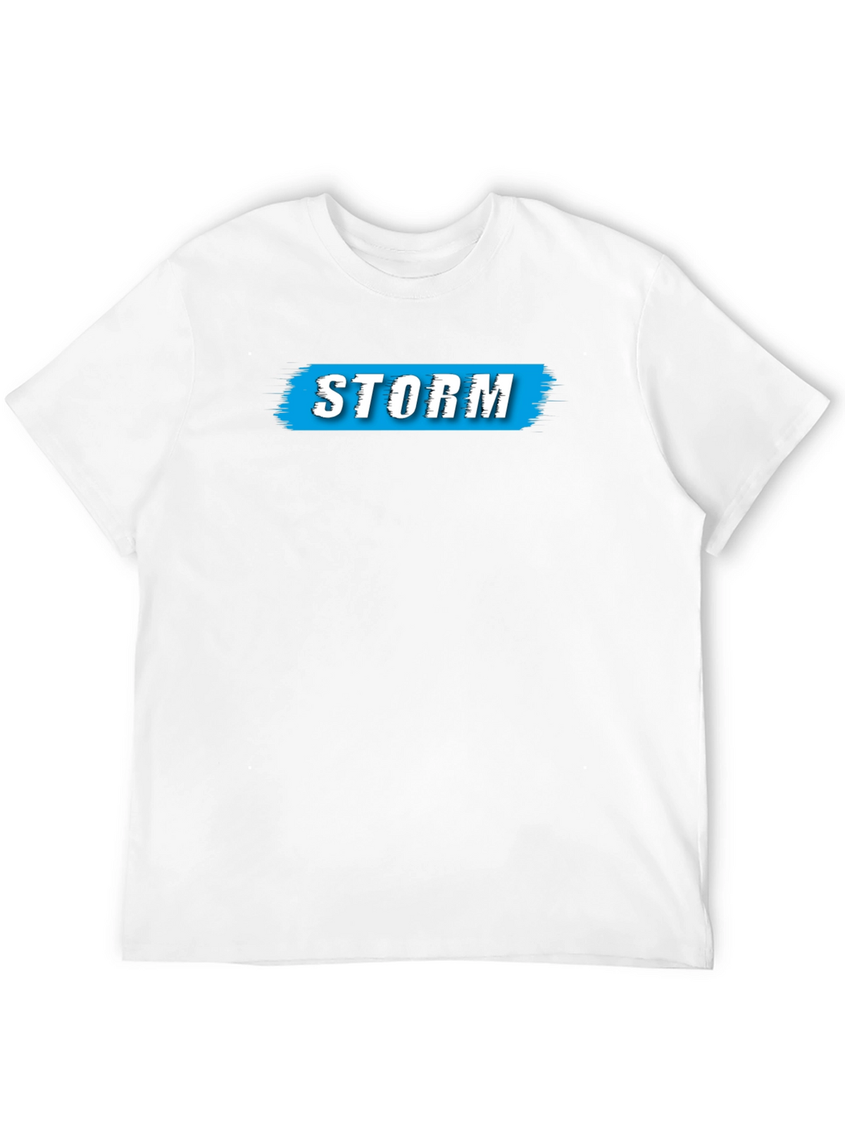 Storm Graphic Print Mens Black T-Shirt