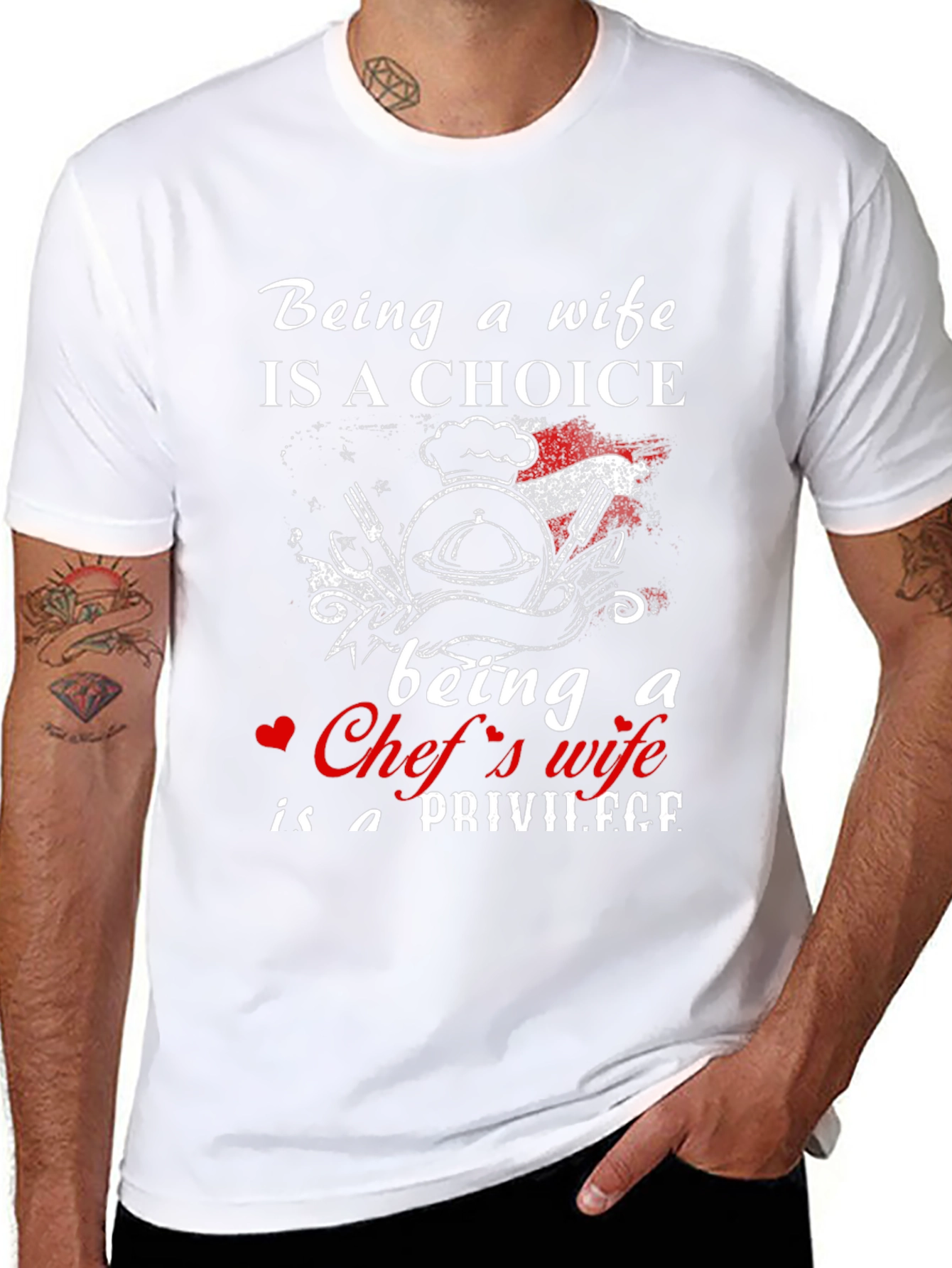 Chefs Wife Tee - Choice & Privilege