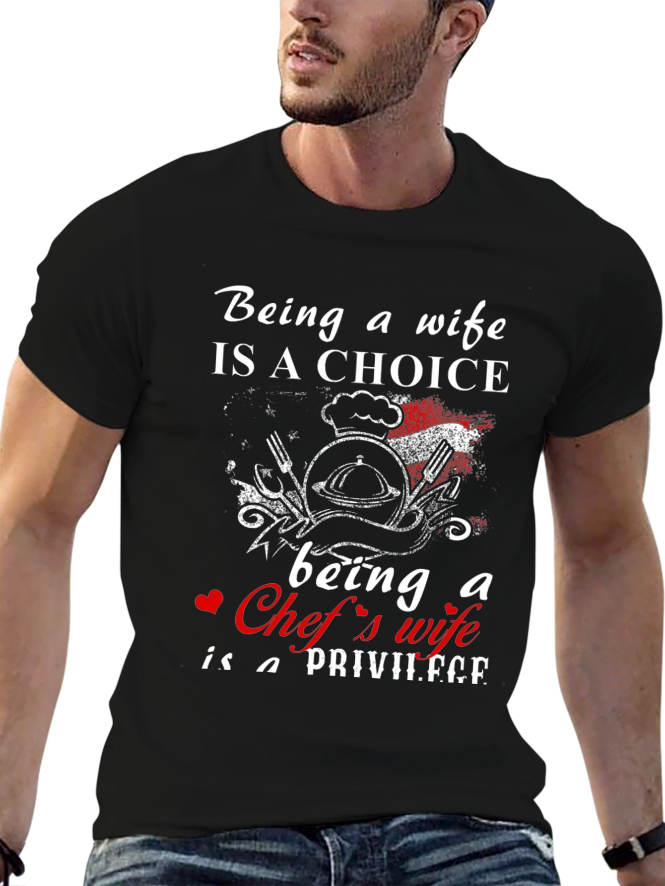 Chefs Wife Tee - Choice & Privilege