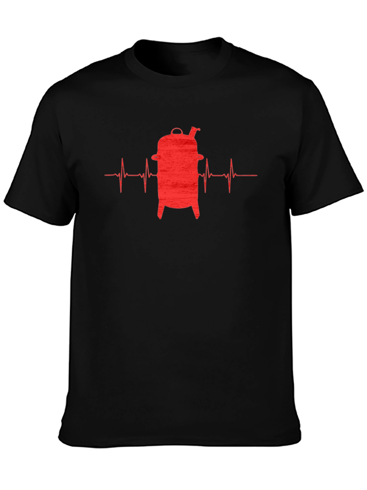 BBQ Heartbeat T-Shirt - Grill Master Tee