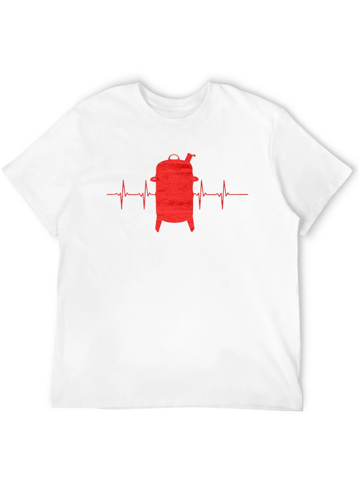 BBQ Heartbeat T-Shirt - Grill Master Tee