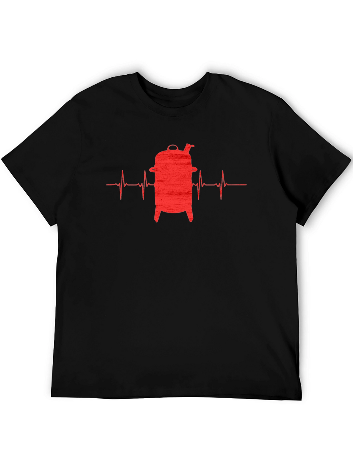 BBQ Heartbeat T-Shirt - Grill Master Tee