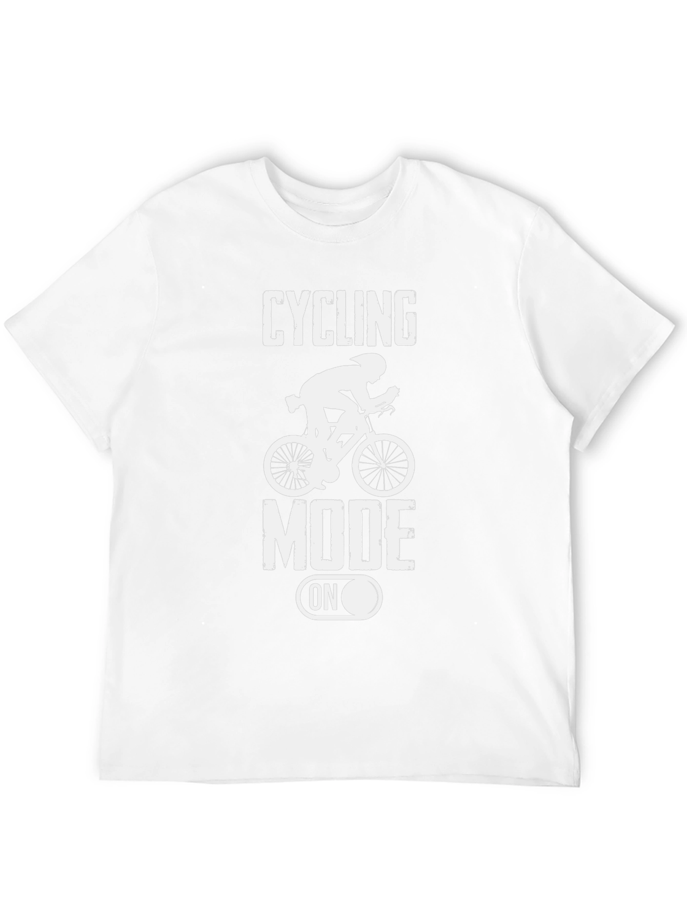 Cycling Mode On Graphic Tee - Black