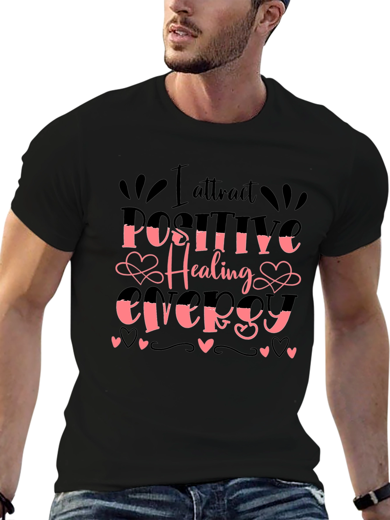 Positive Healing Energy Graphic Tee