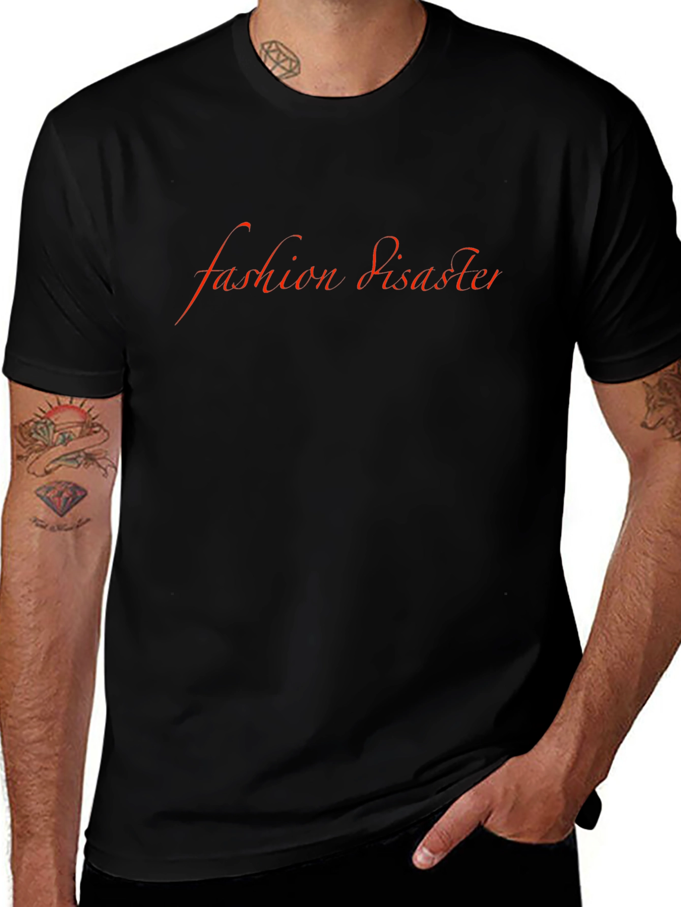 Fashion Disaster Graphic Tee - Express Yourself!