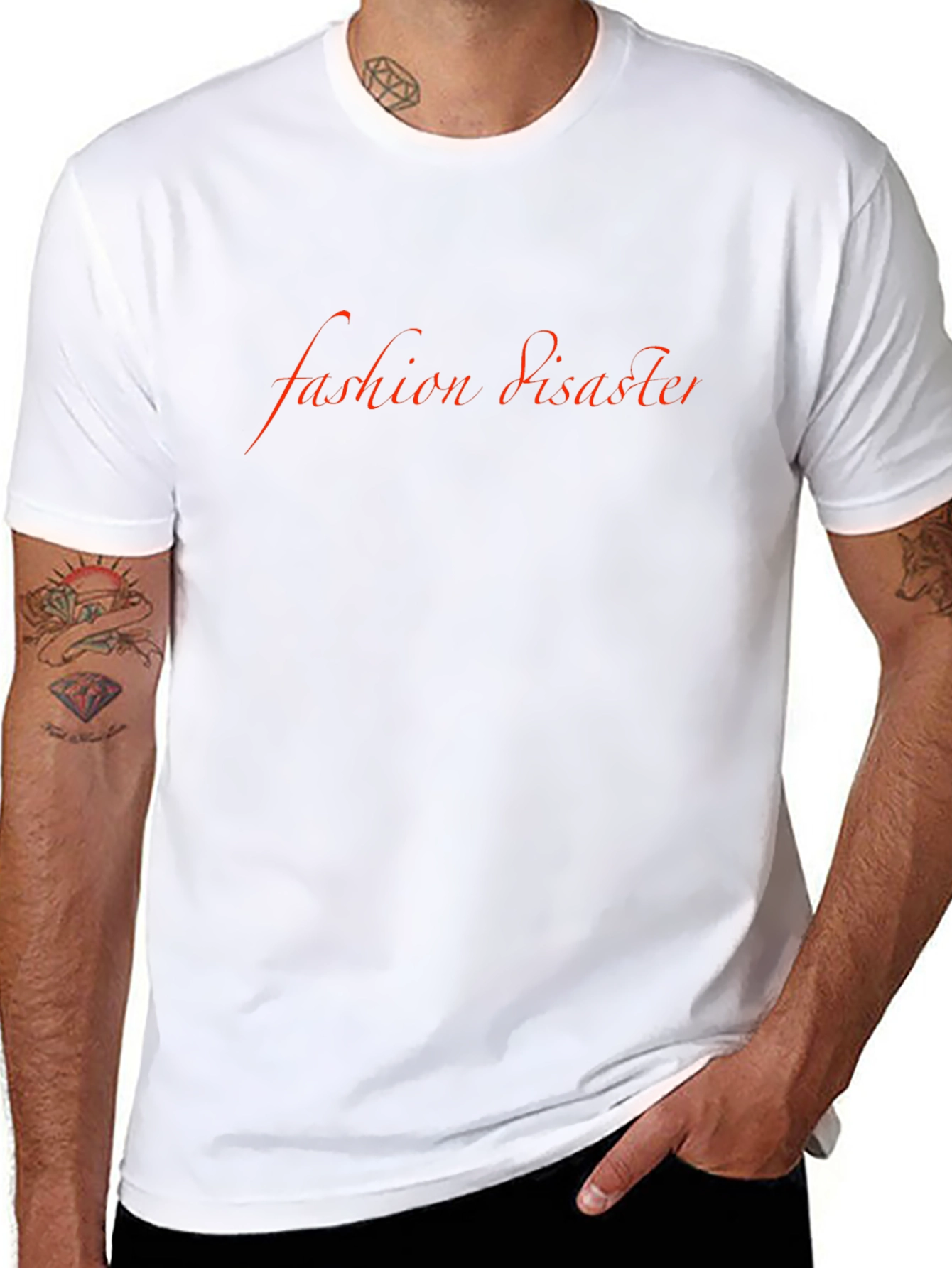 Fashion Disaster Graphic Tee - Express Yourself!