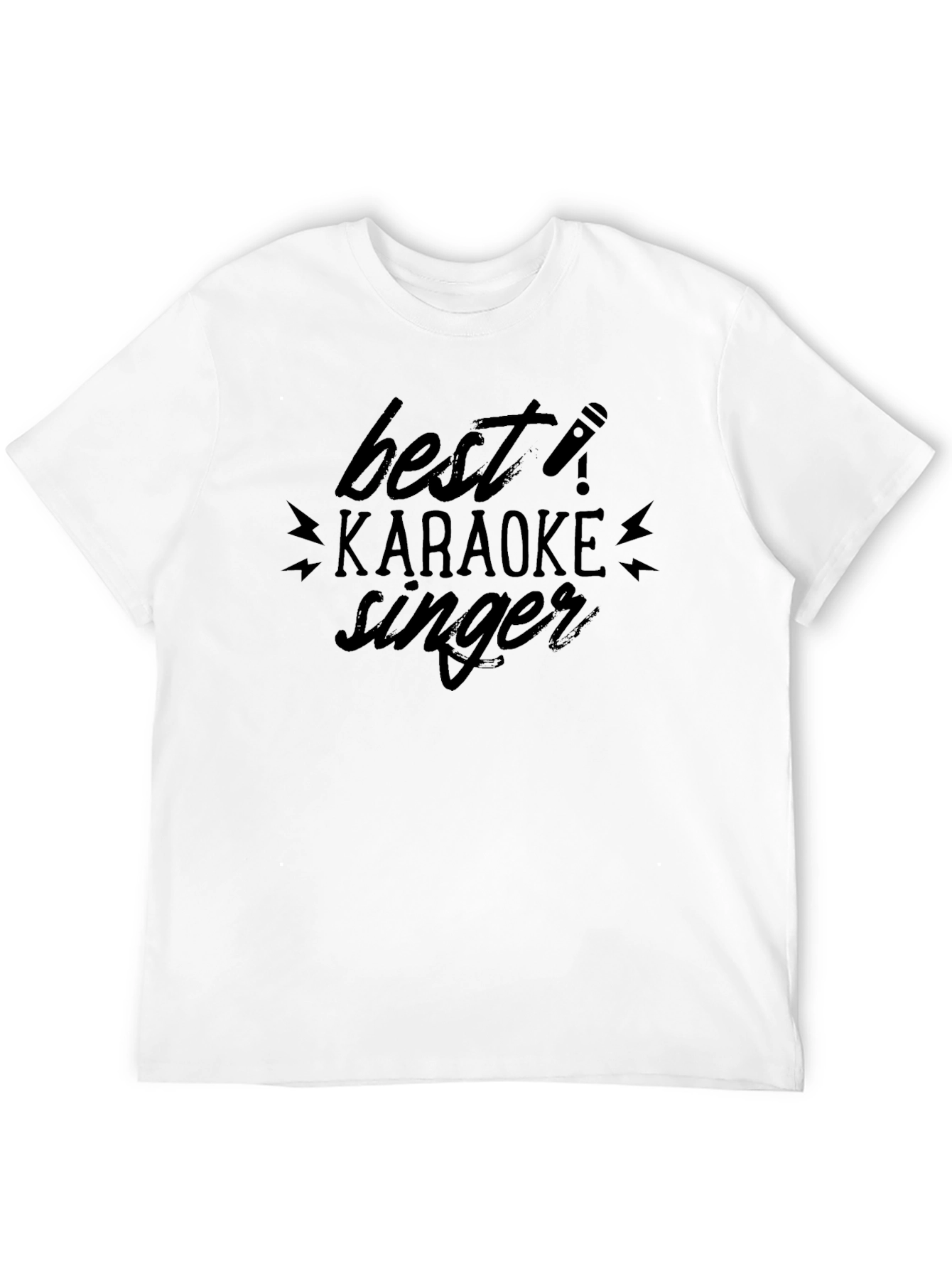 Best Karaoke Singer Black Graphic Tee