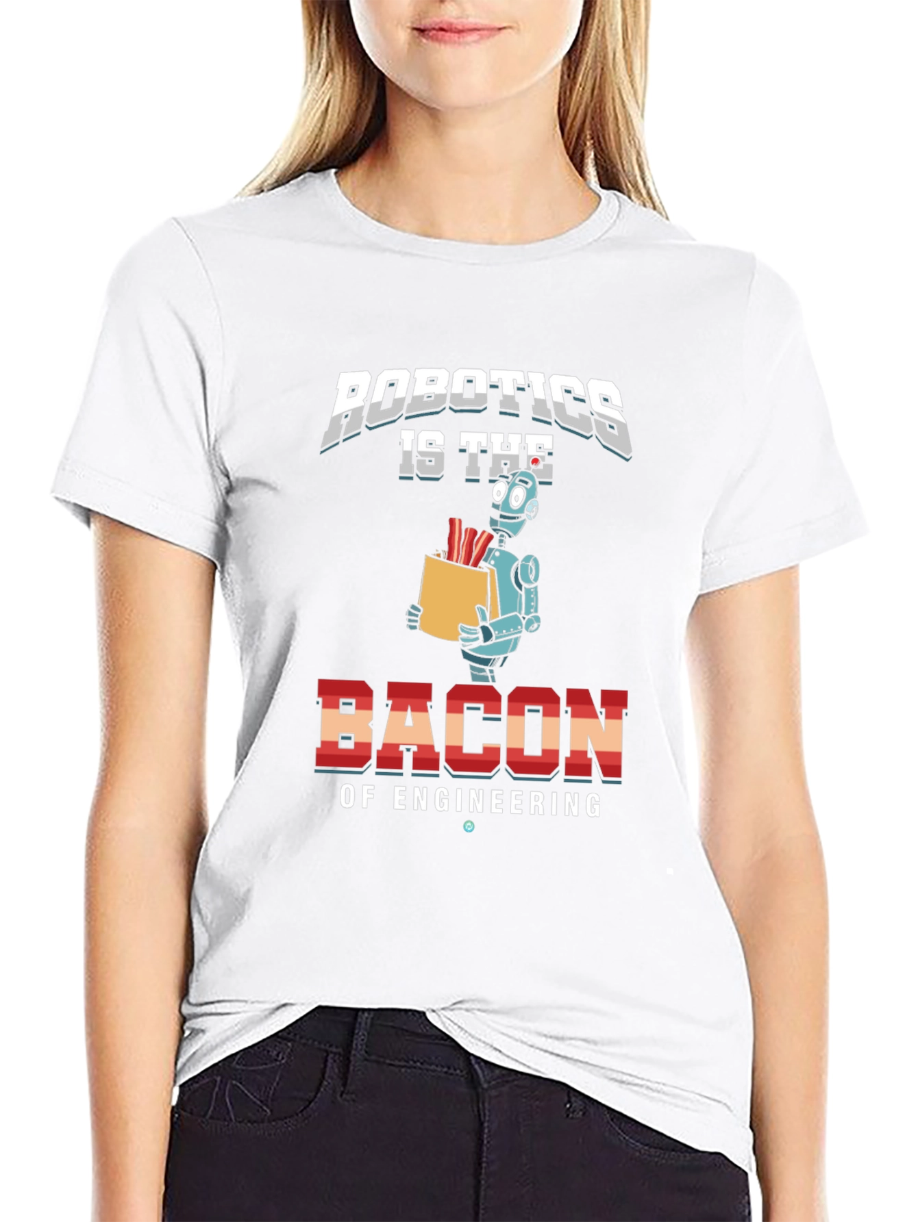 Robotics Bacon of Engineering T-Shirt