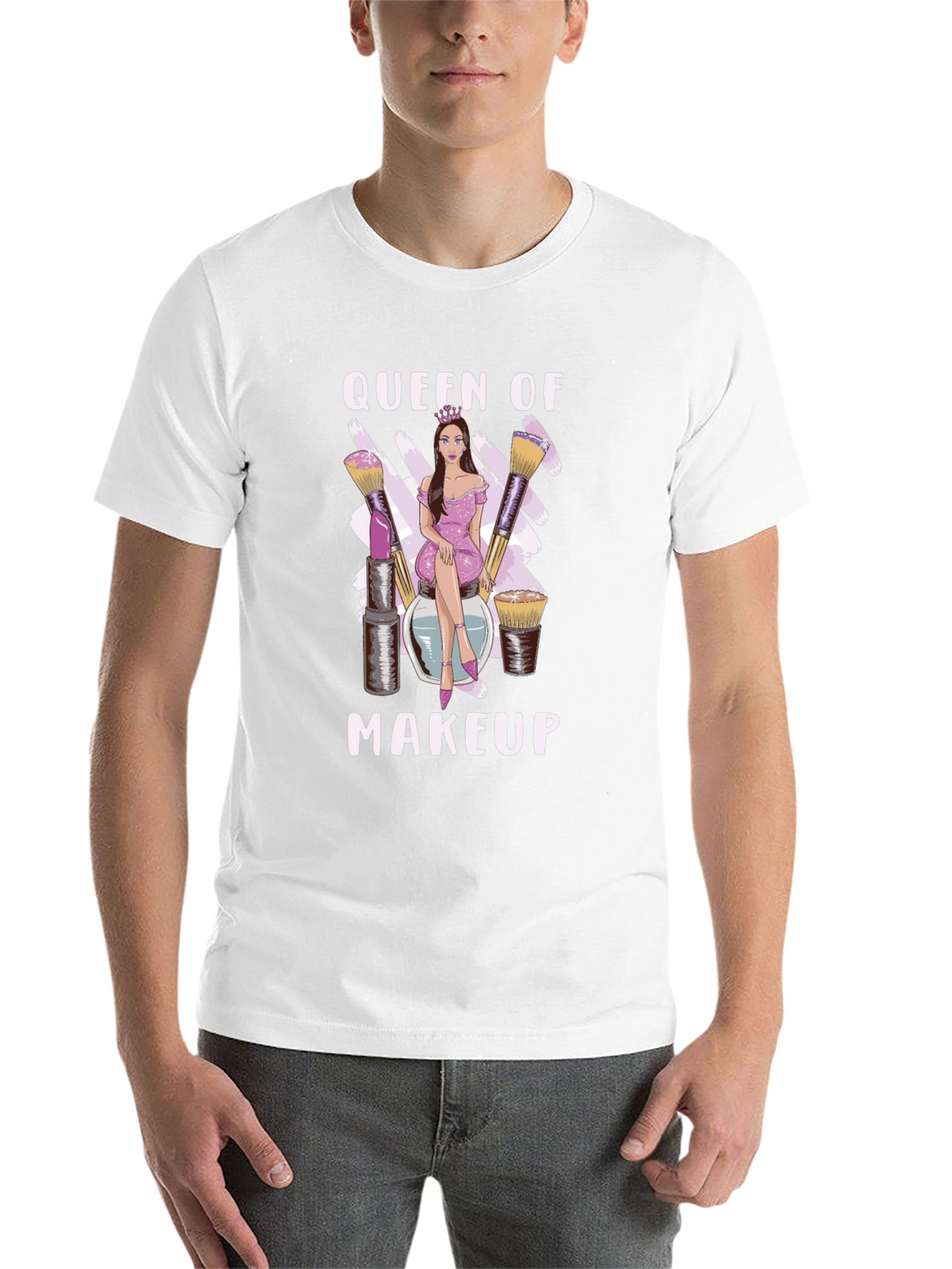 Queen of Makeup Black T-Shirt