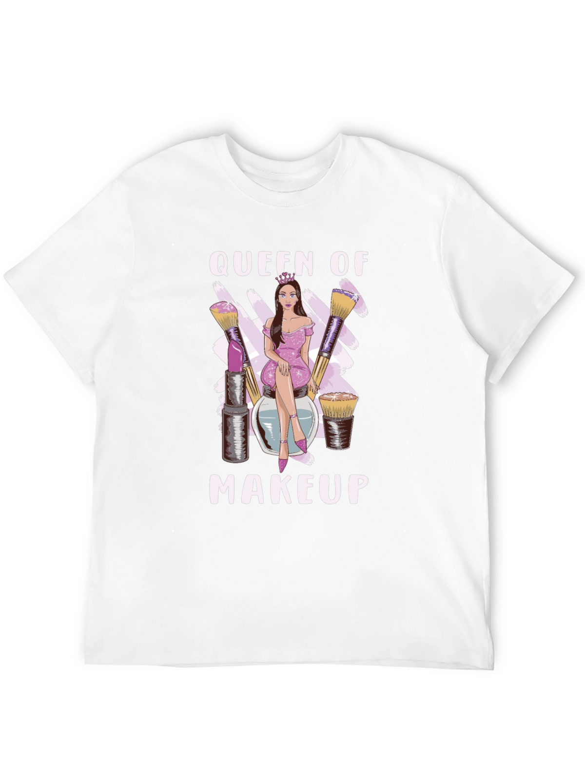 Queen of Makeup Black T-Shirt