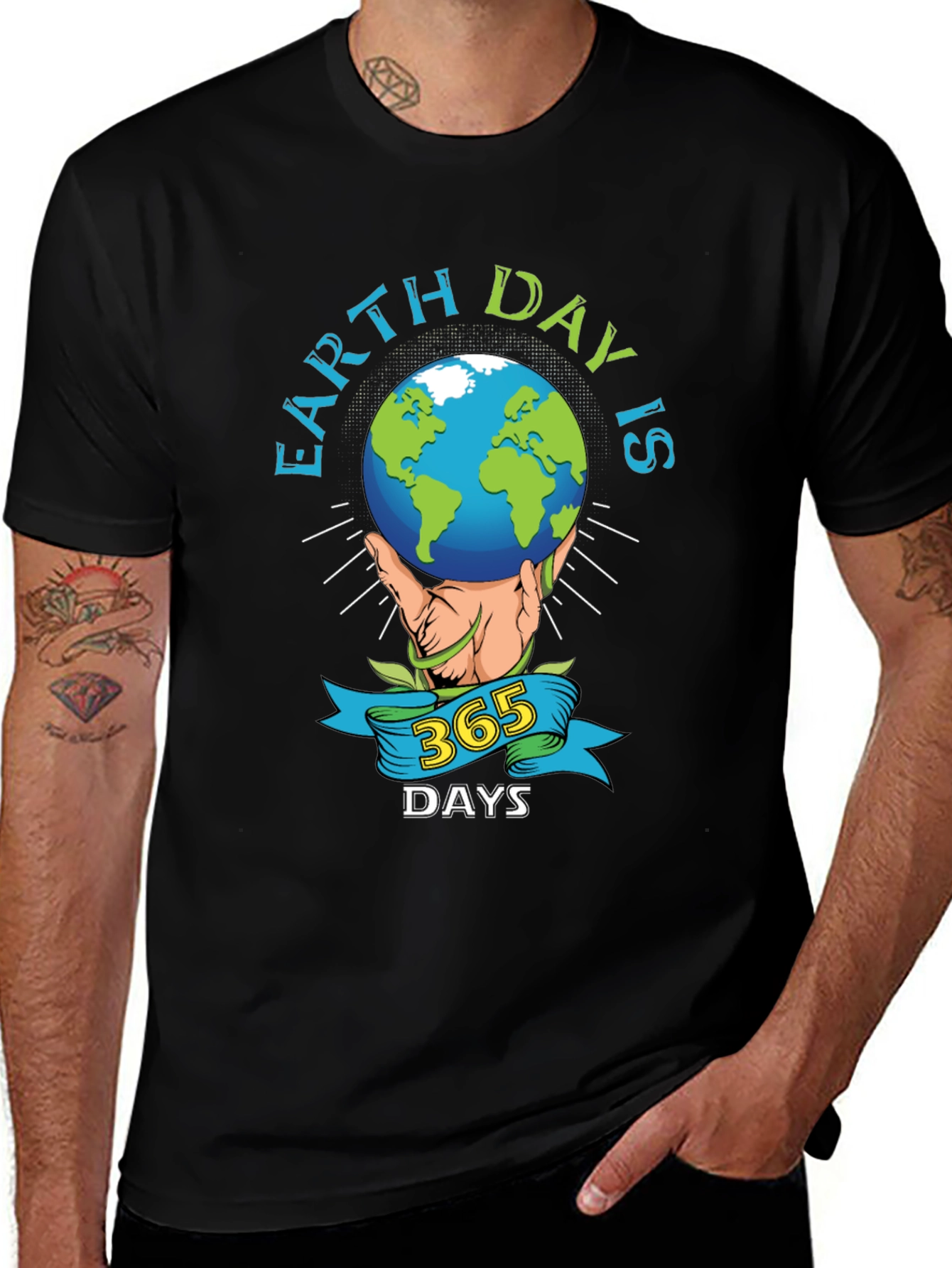 Earth Day T-Shirt - Earth 365 Days