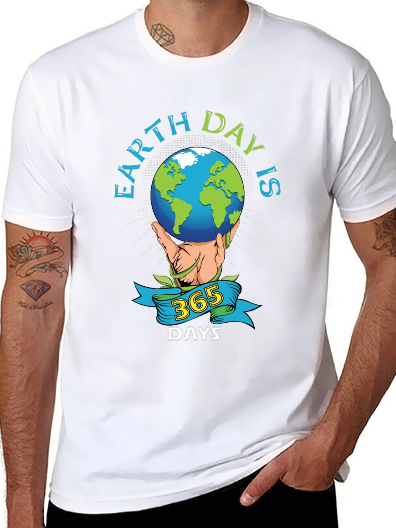 Earth Day T-Shirt - Earth 365 Days