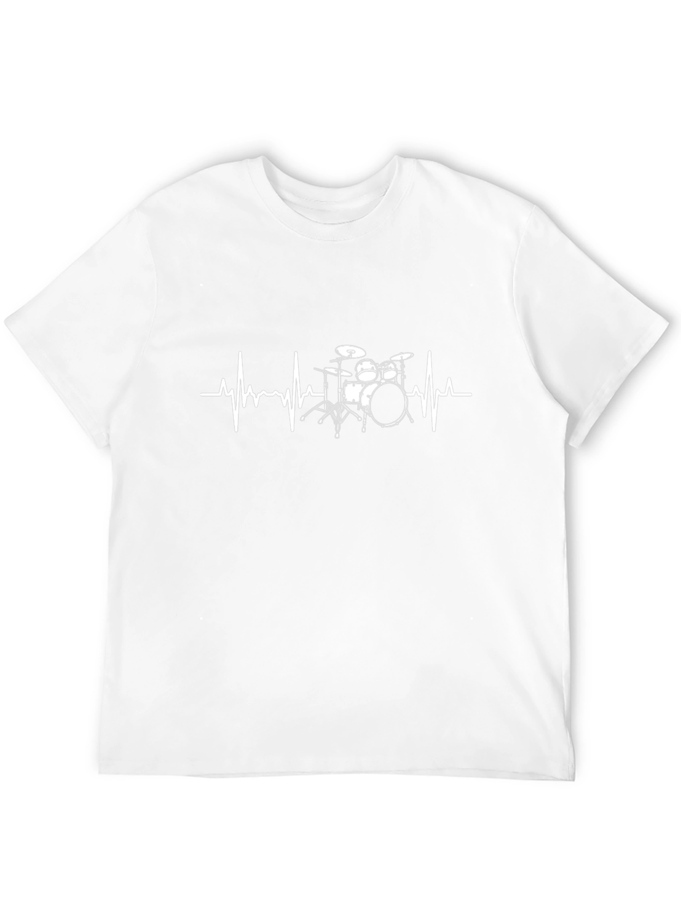 Drumbeat Heartbeat T-Shirt - Musician Tee