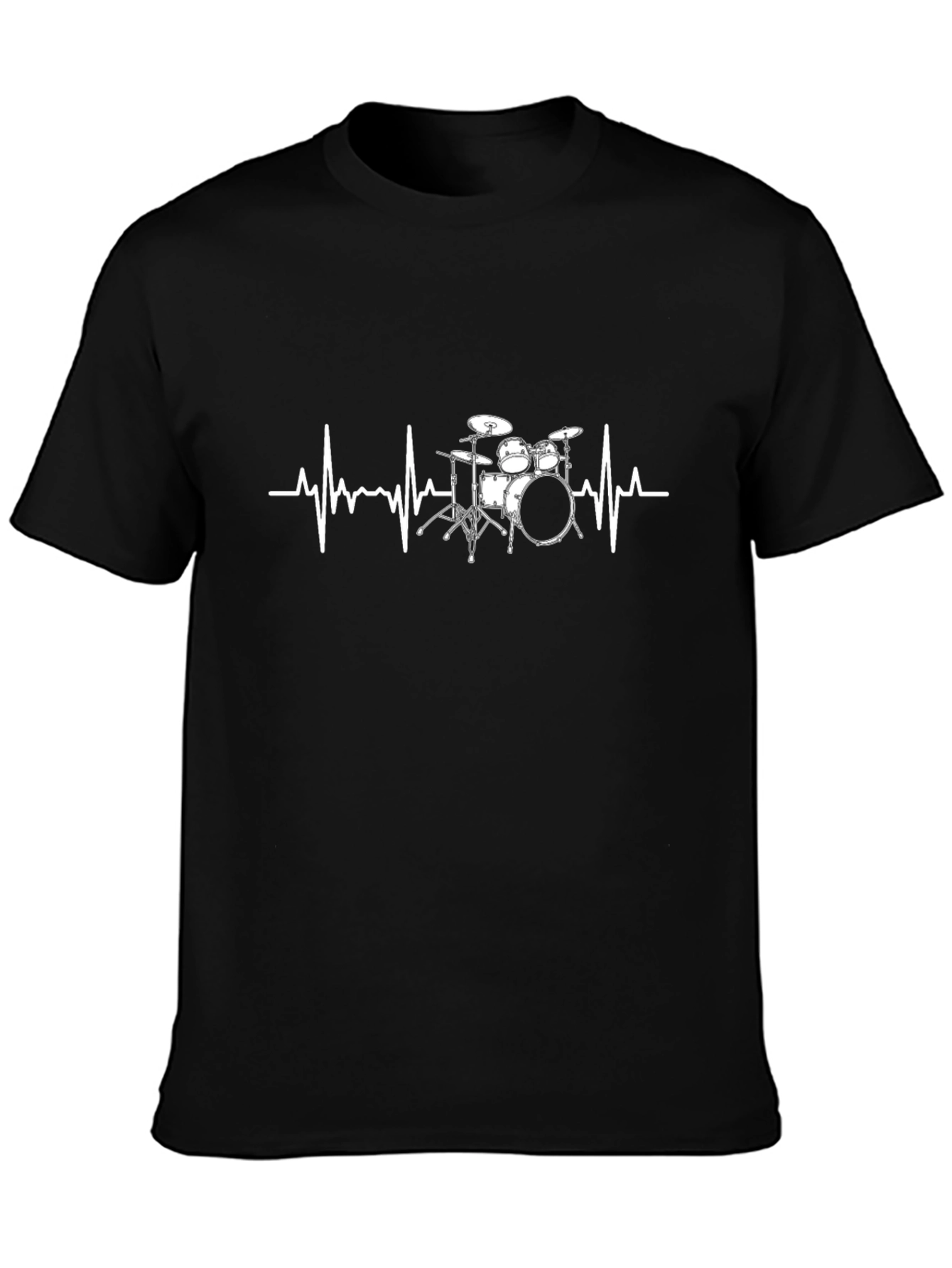 Drumbeat Heartbeat T-Shirt - Musician Tee