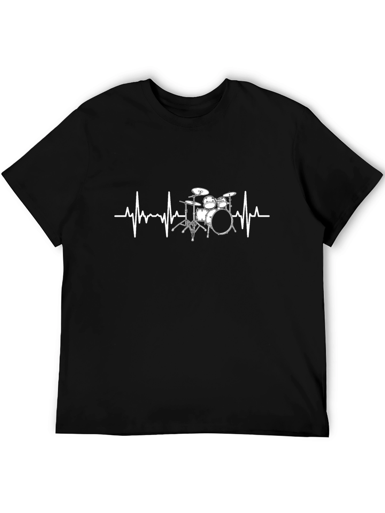Drumbeat Heartbeat T-Shirt - Musician Tee