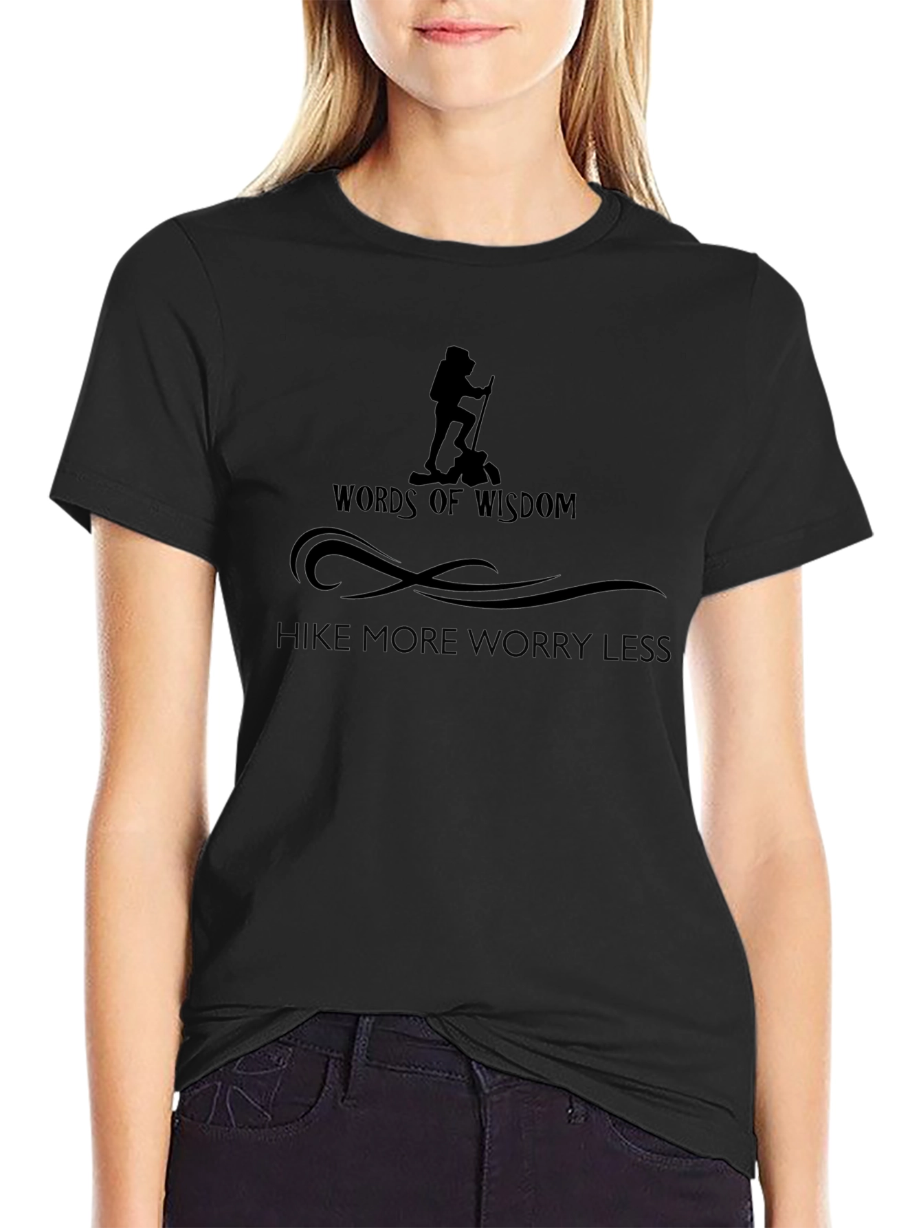 Hike More Worry Less Graphic Tee
