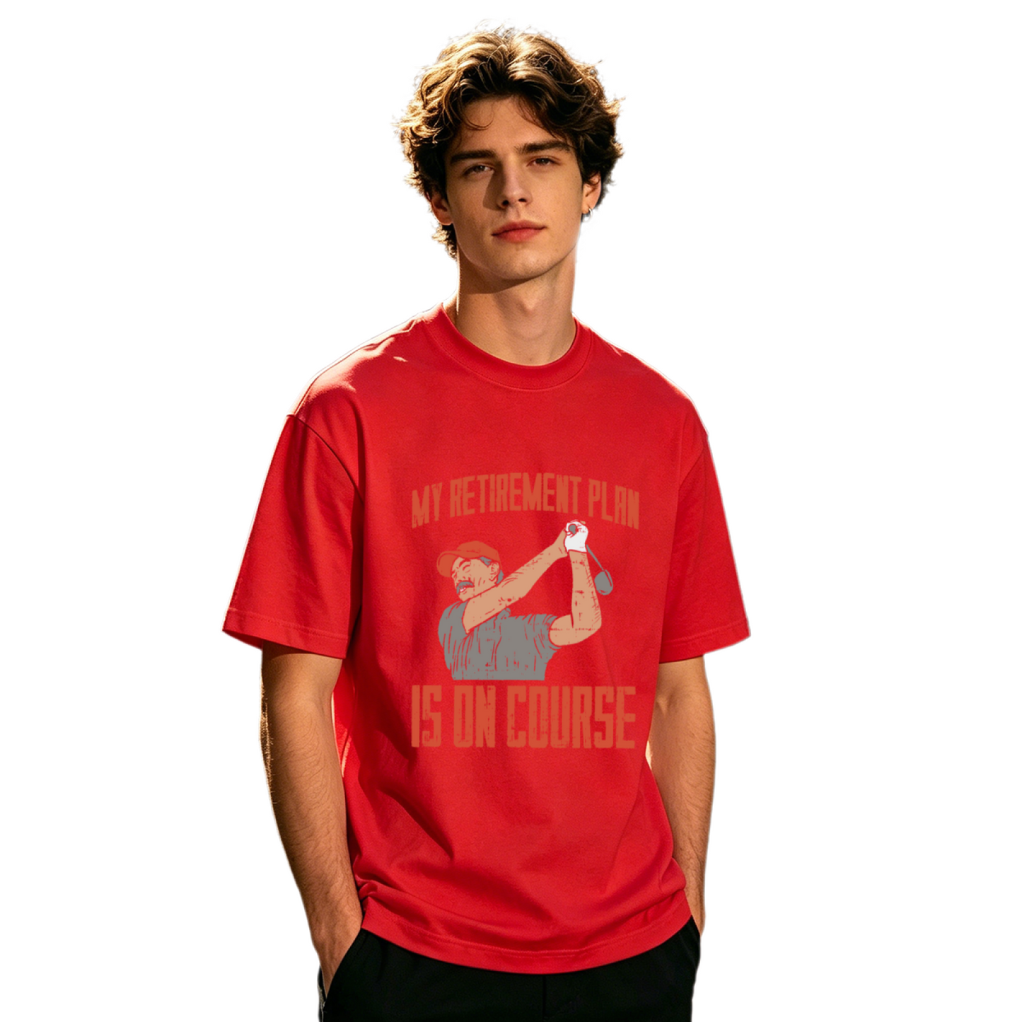 Men's Bold WEIRDO Simple Slogan Trendy Graphic T-Shirt