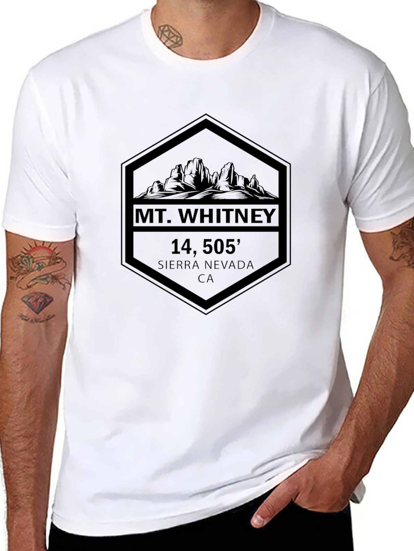 Mt. Whitney T-Shirt - Sierra Nevada CA