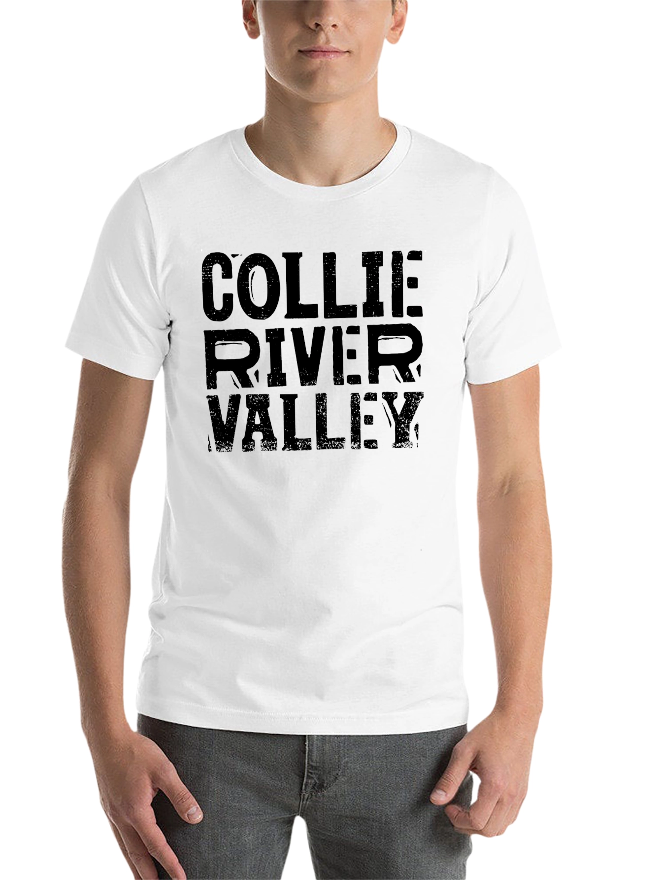 Collie River Valley Graphic Tee - Black